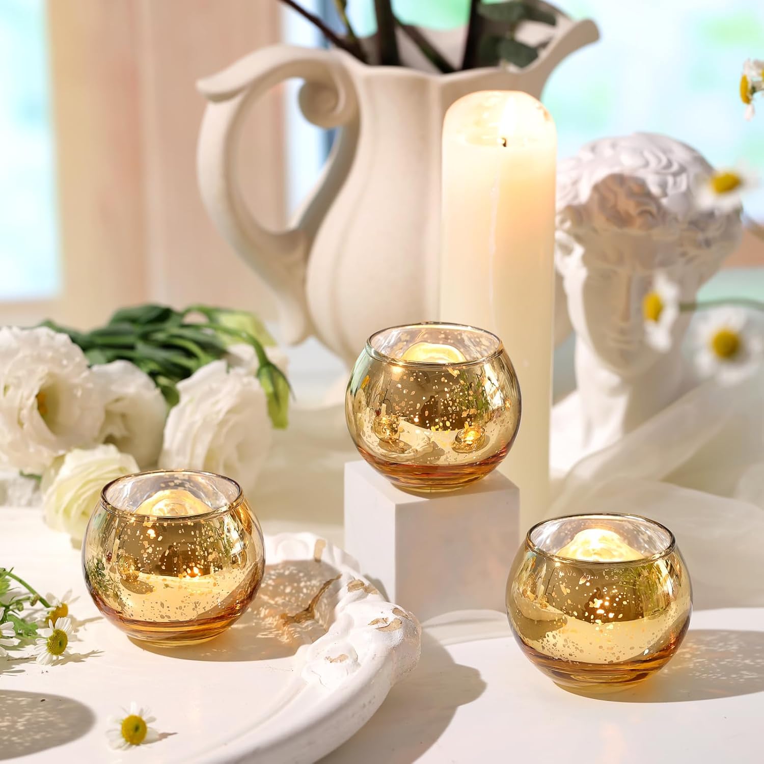 Votive Candle Holders 12-Piece Set