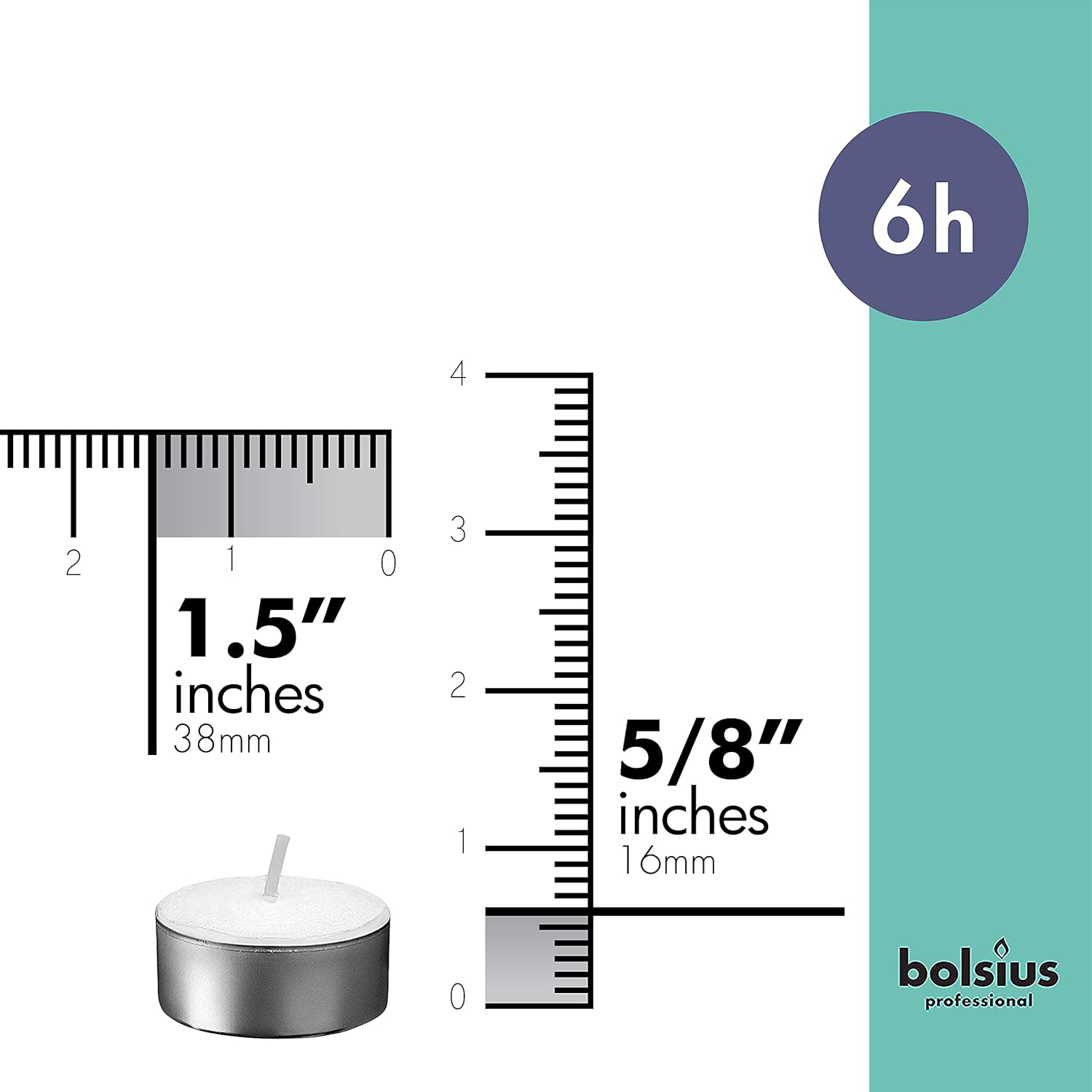 Bolsius Bulk Tea Lights