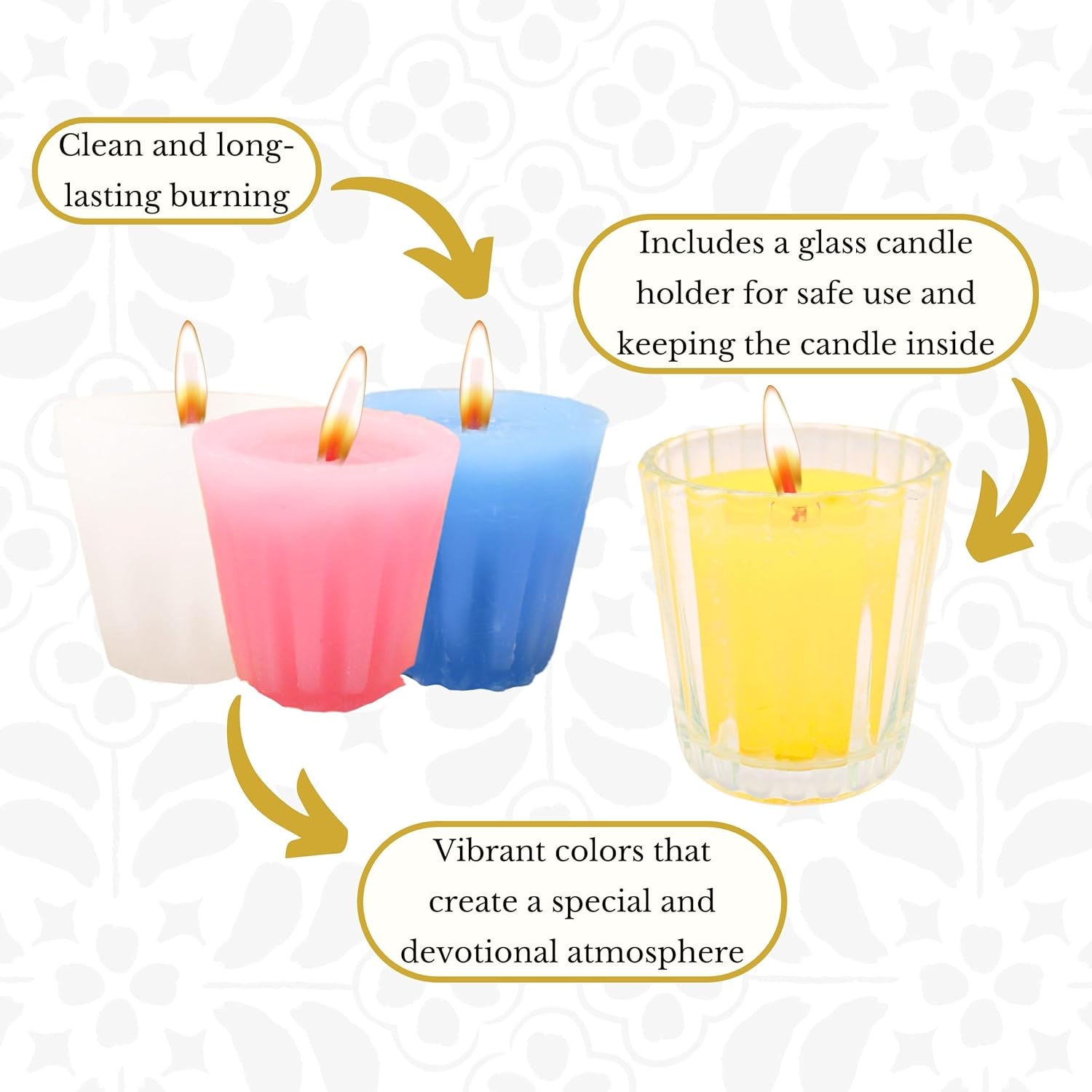 12 Pack Devotional Candles in Prayer Box