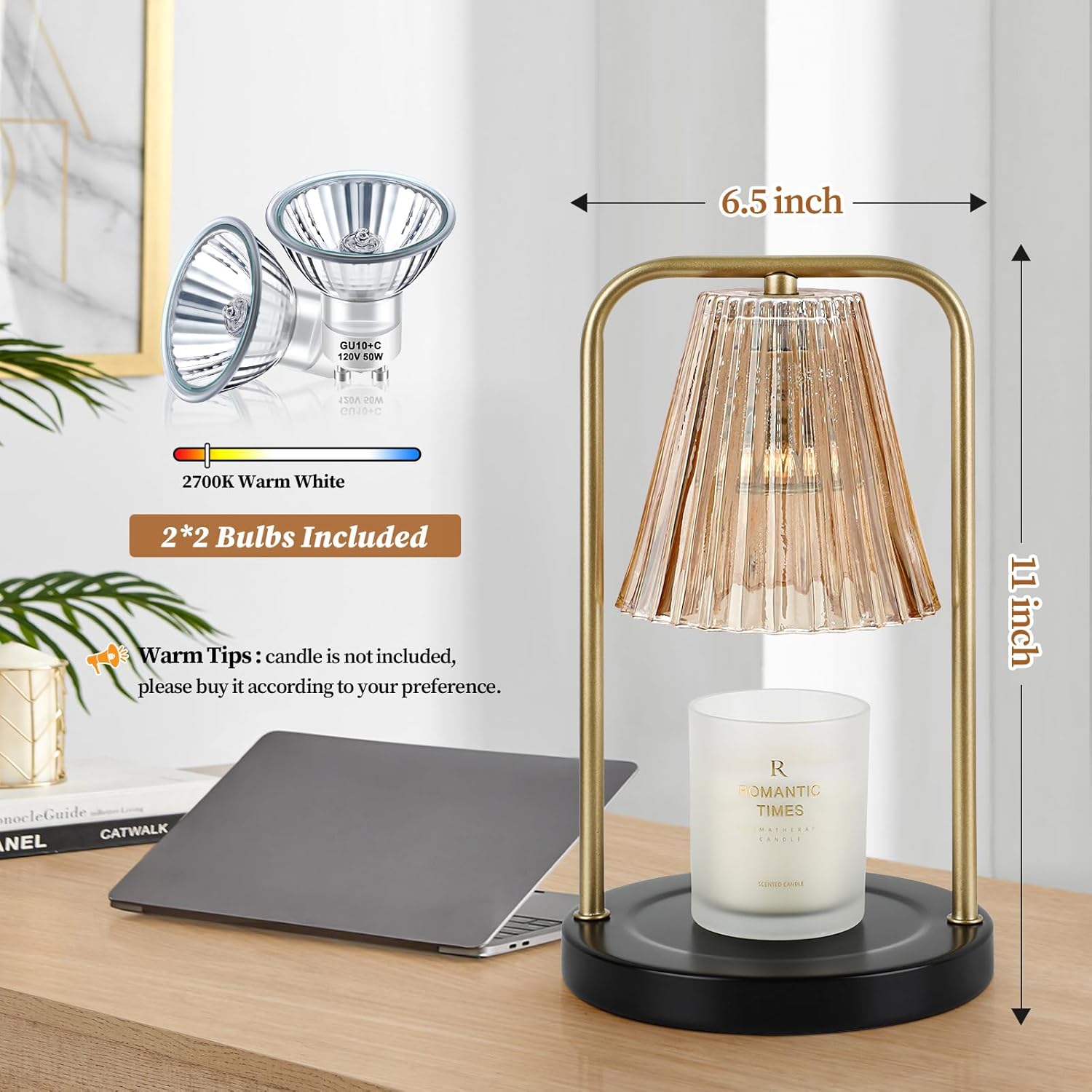 VerRon Candle Warmer Lamp