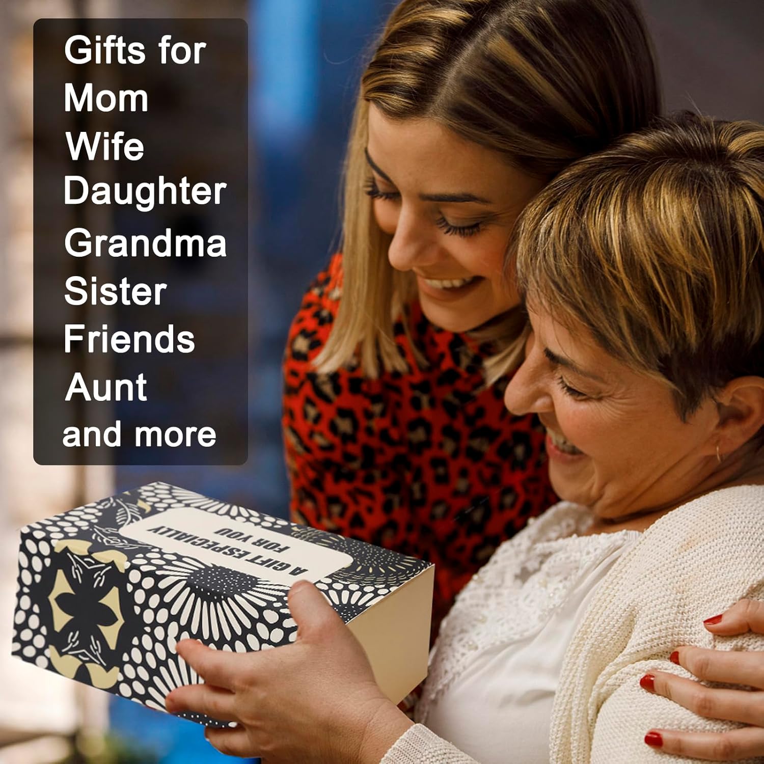 DAISRED Rotating Scented Candle Gift for Women