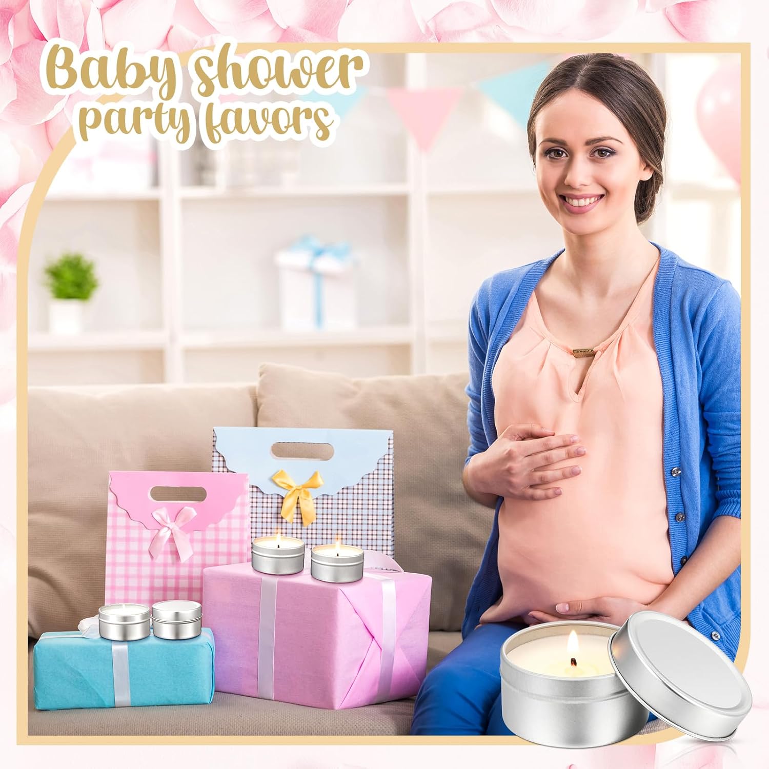 24 Pcs Mini Candles Perfect for Parties