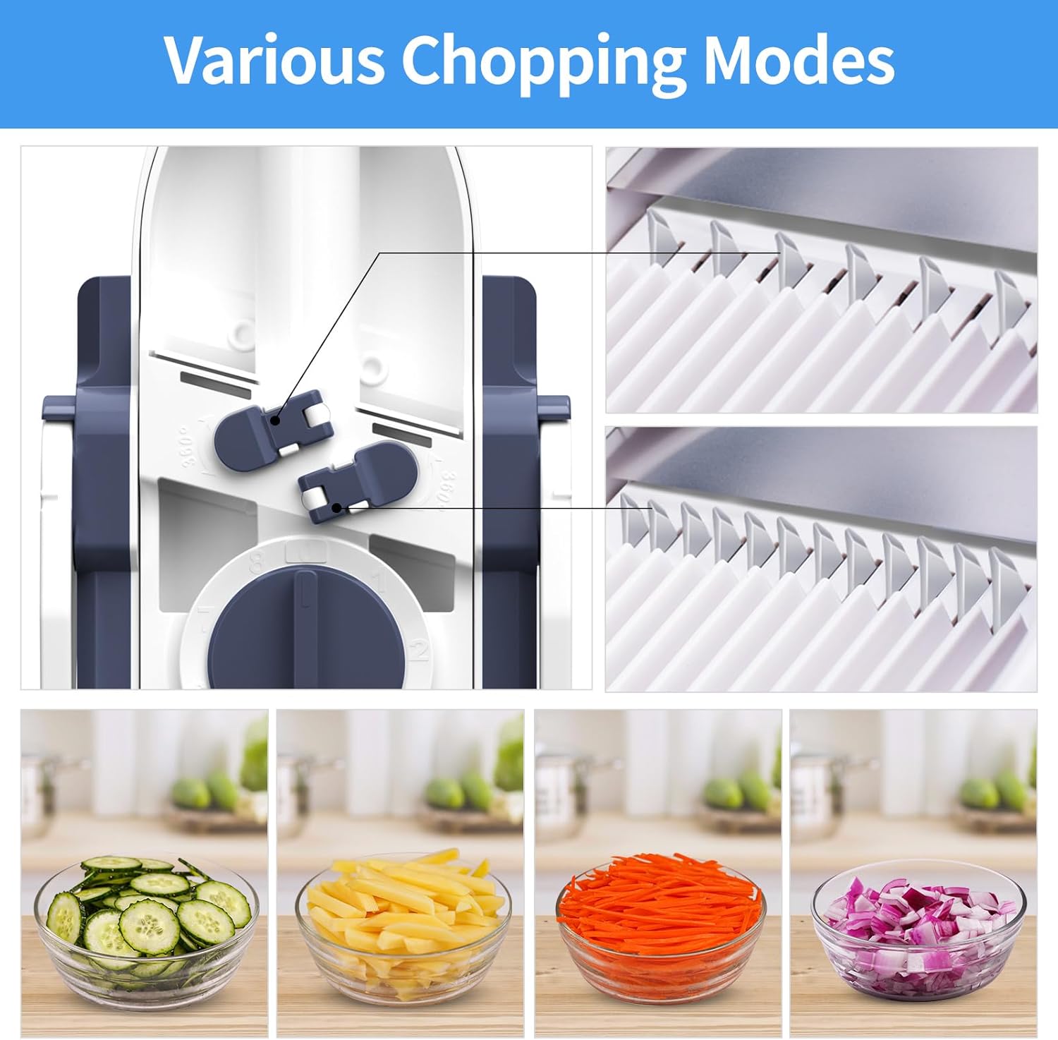 Safe Durable Kitchen Slicer for Vegetables