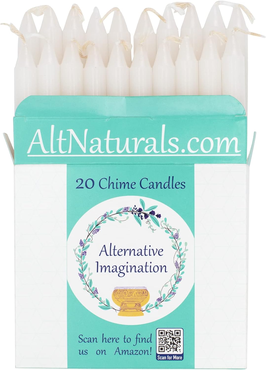 20 x Taper Candles - Alternative Imagination