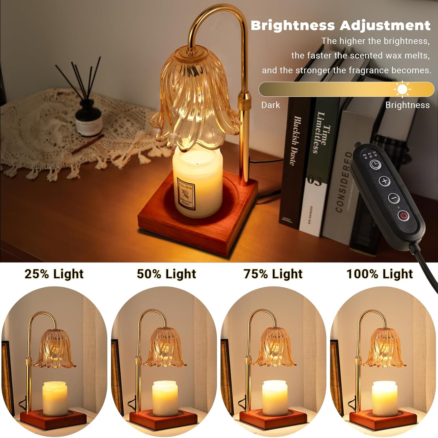 GODONLIF Candle Warmer Lamp with Timer