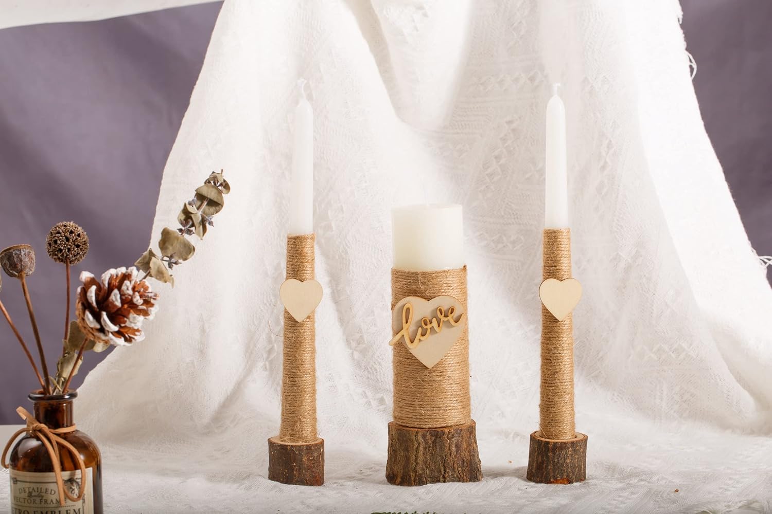 Unity Candle Set for Weddings