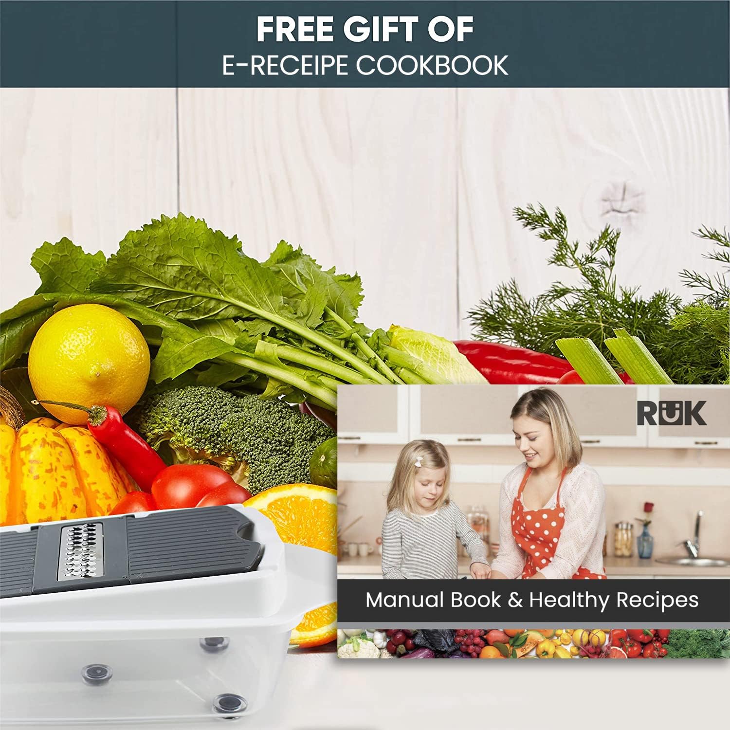 RK Multi-Blade Kitchen Slicer