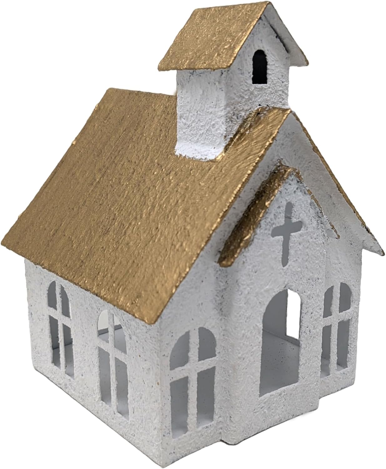 Rustic Church Candle Holder
