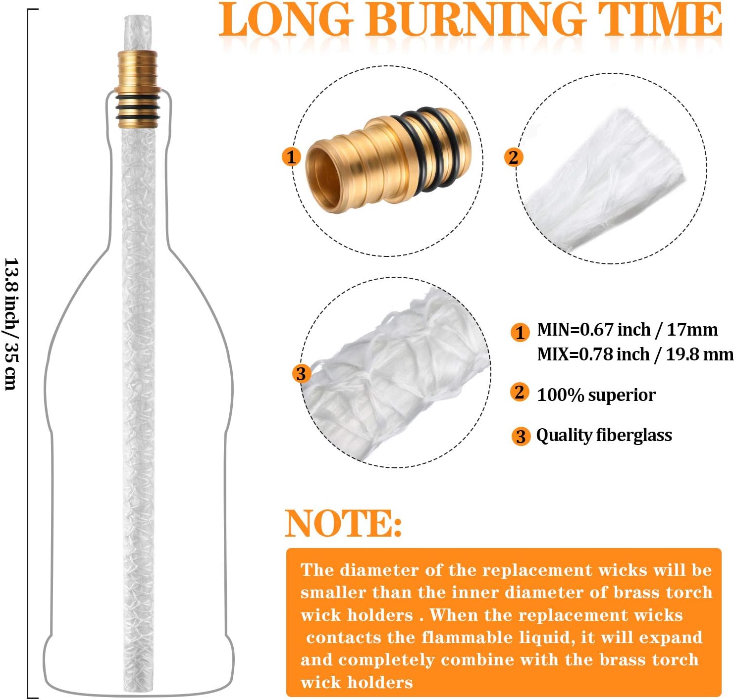 24-Piece Wine Bottle Torch Hardy Kit
