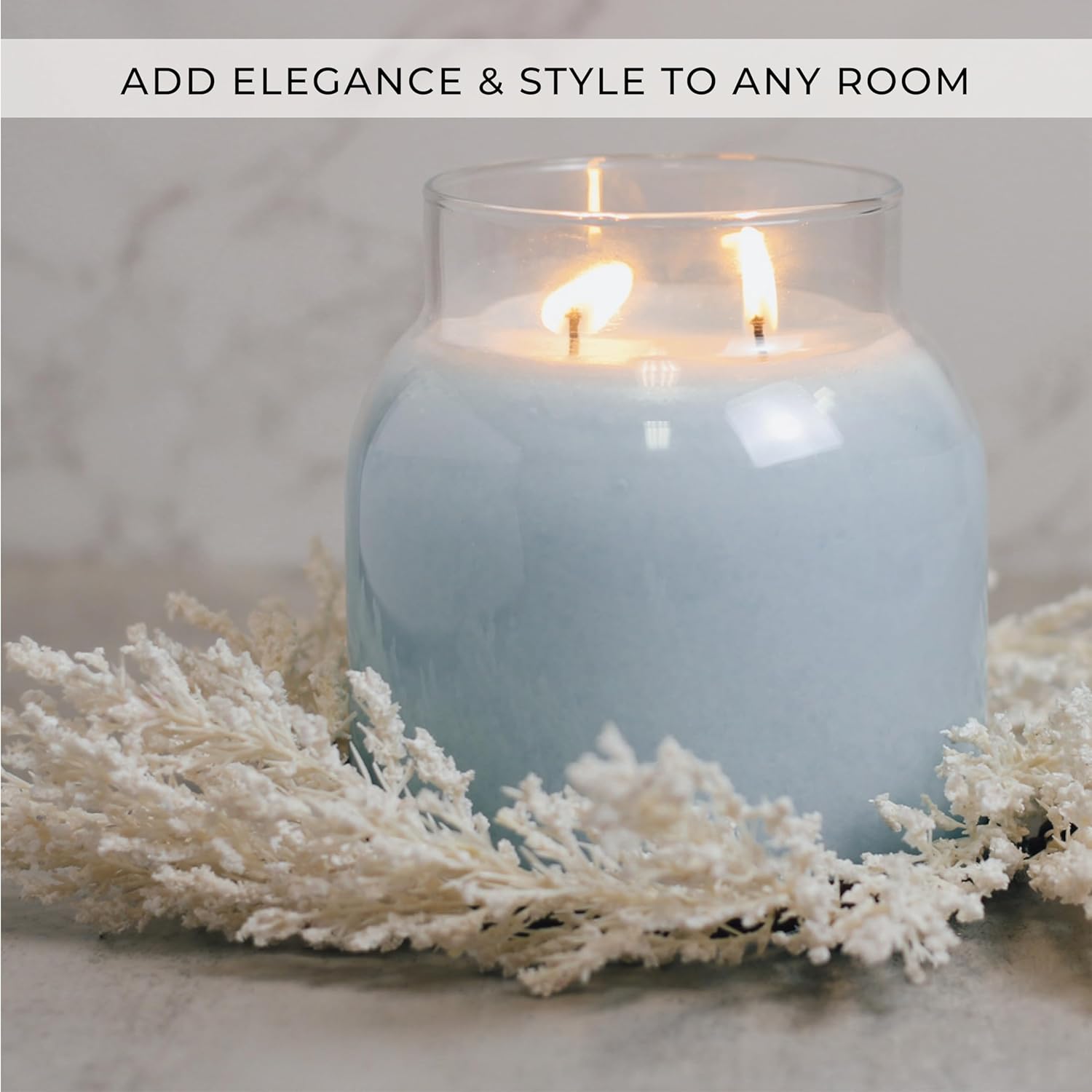A Cheerful Giver Small Wreath Candle Ring