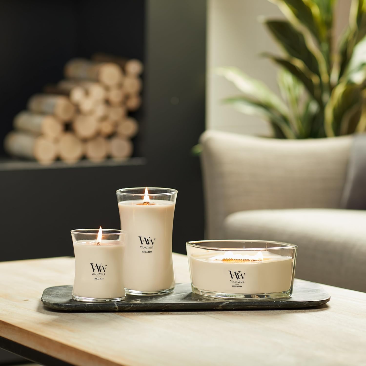 WoodWick Vanilla Bean Candle