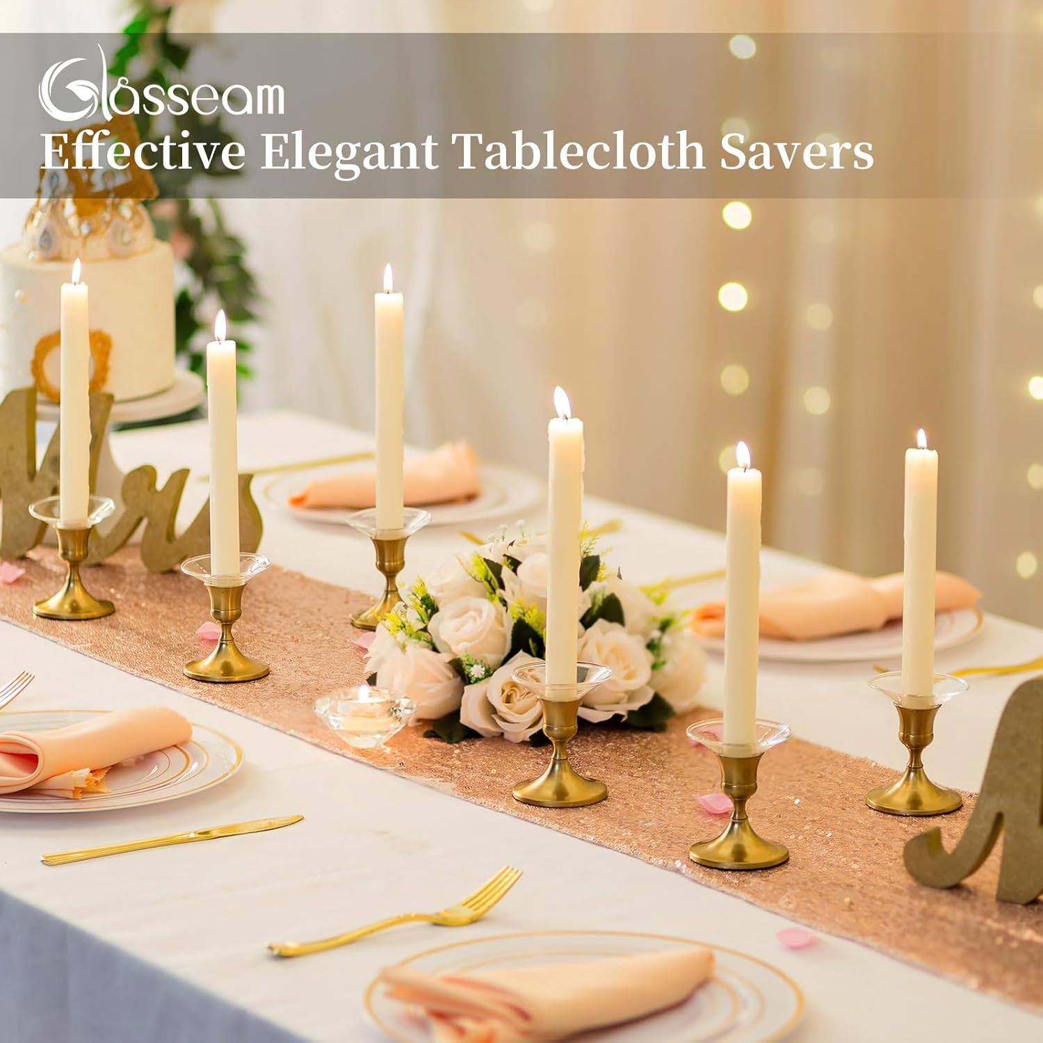 Candle Drip Catchers for Tapered Candles