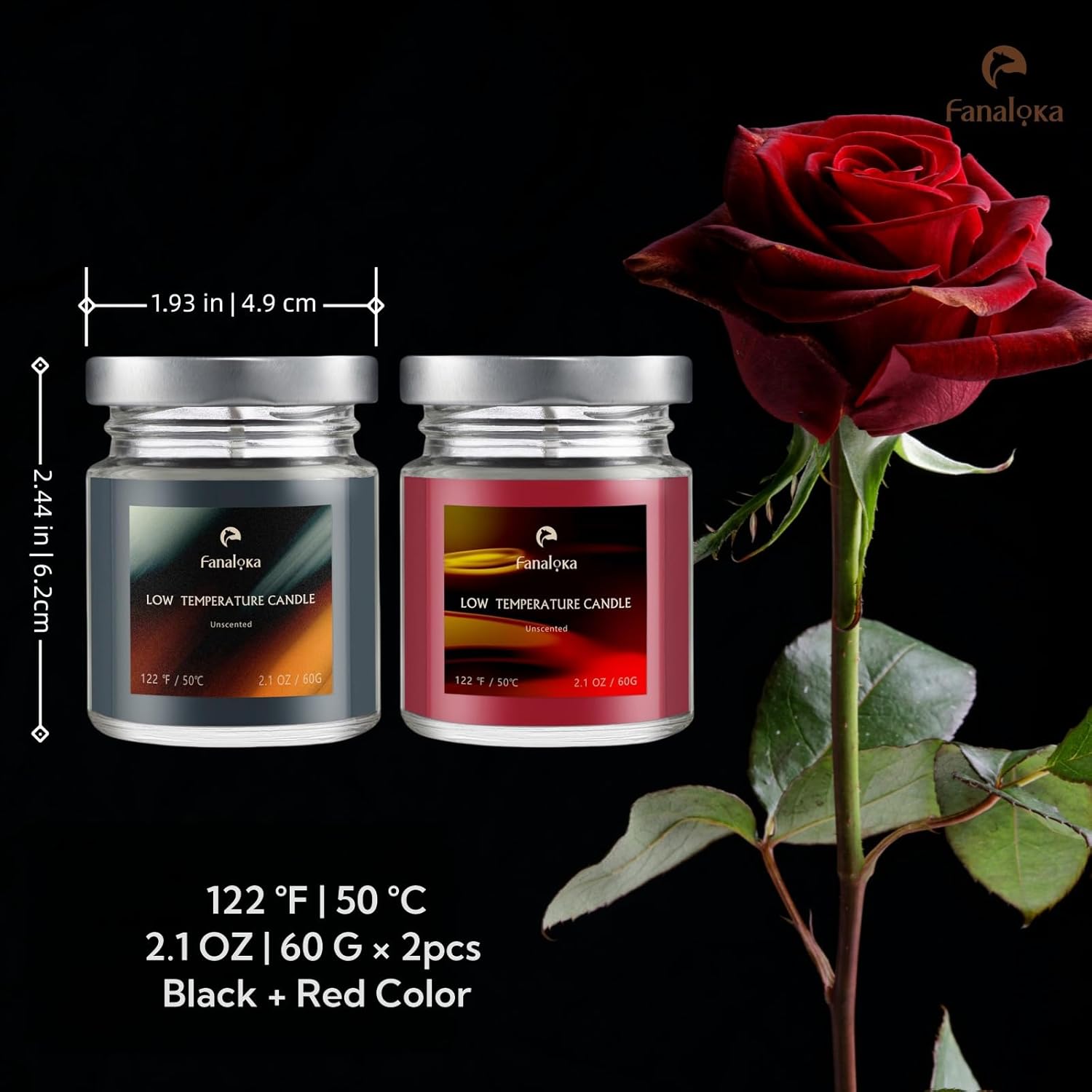 Perfect for Wax Play Low Temperature Candles 42 oz Variety Pack