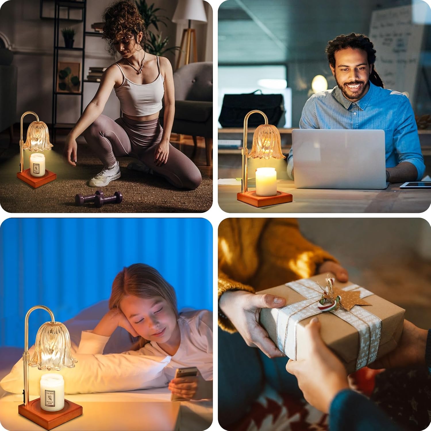 GODONLIF Candle Warmer Lamp with Timer