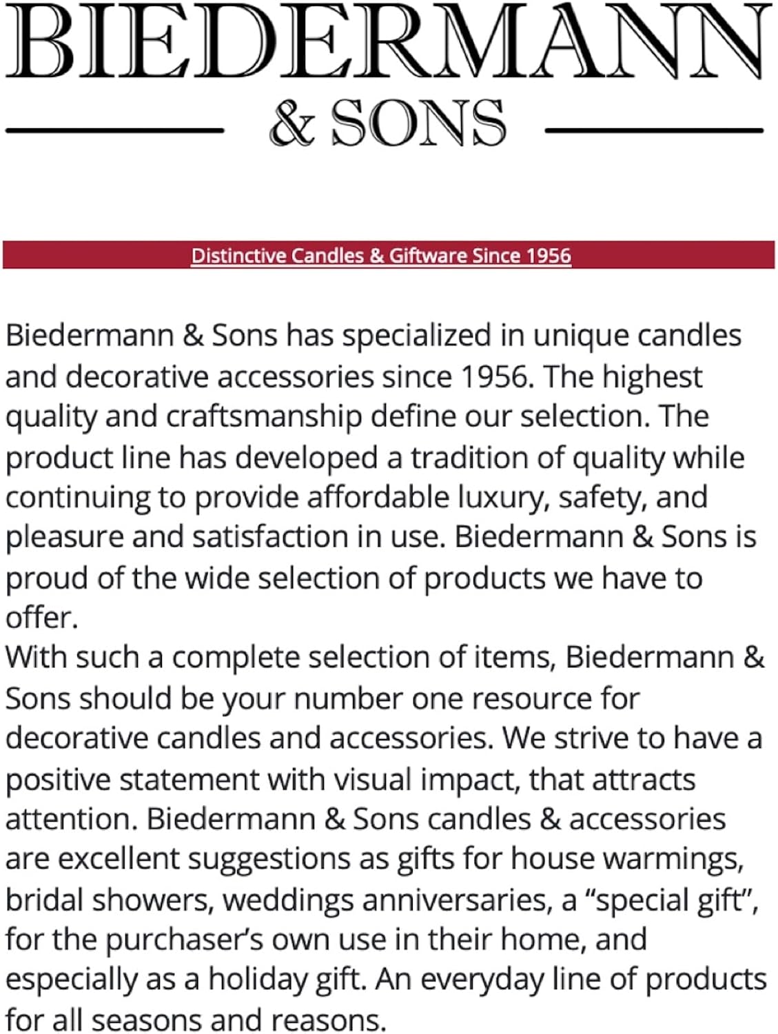 Biedermann Sons Candy Cane Scented Votive Candles Box of 6