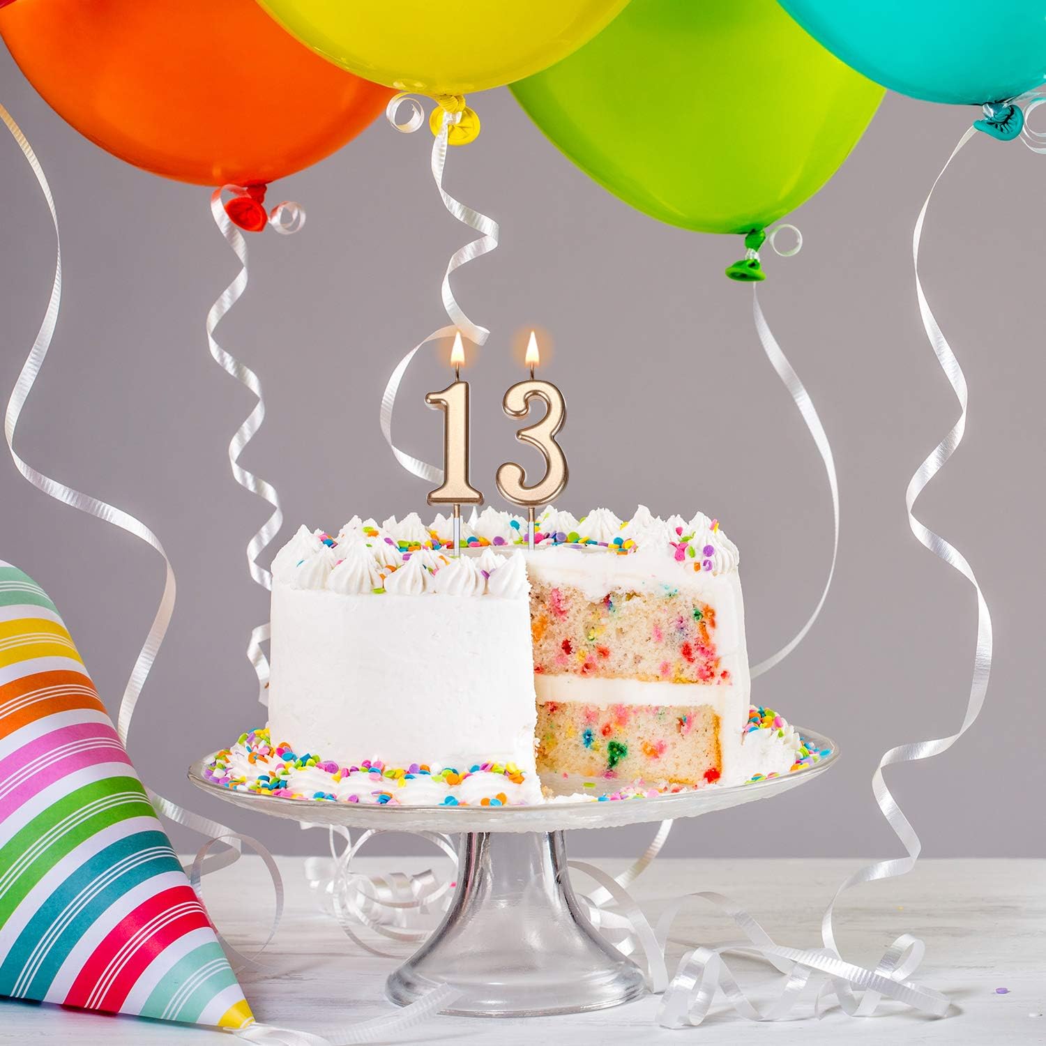 13th Birthday Candle for Cake