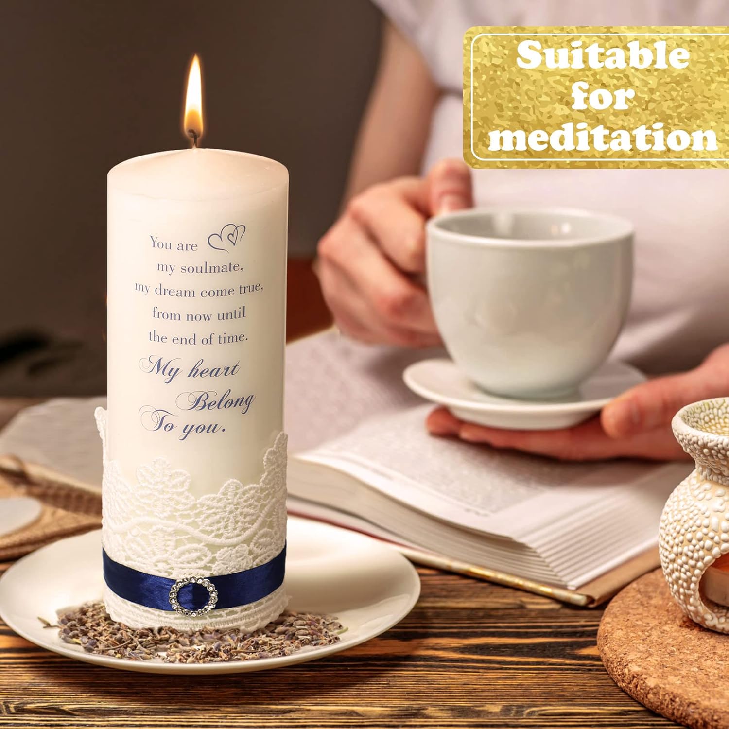 Beautiful Wedding Unity Candles Set