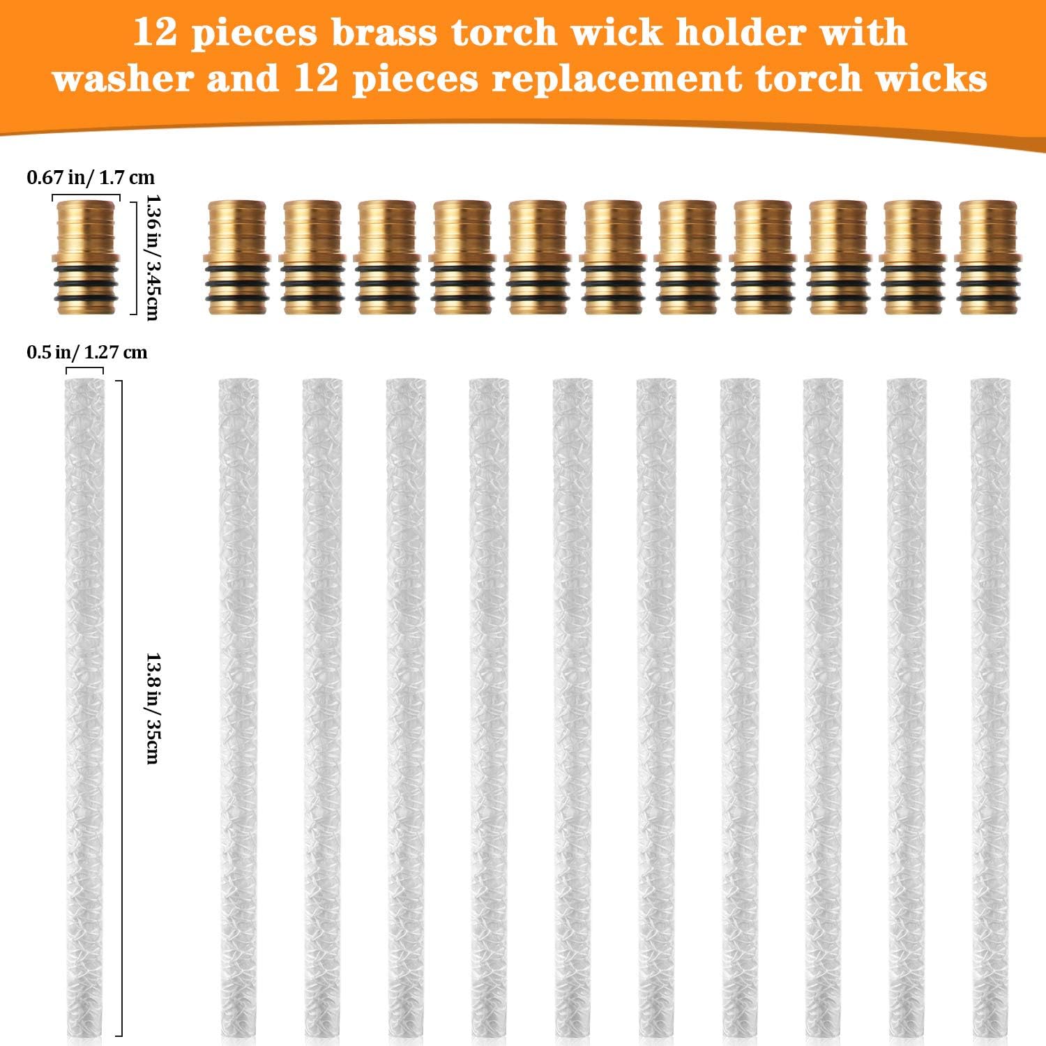 24-Piece Wine Bottle Torch Hardy Kit