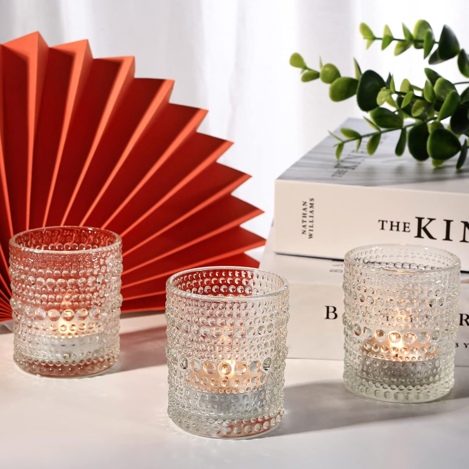 24-Piece Tea Light Candle Holders Set