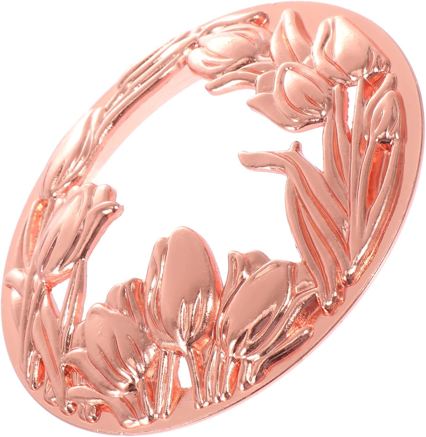 VOSAREA Rose Gold Metal Candle Shade