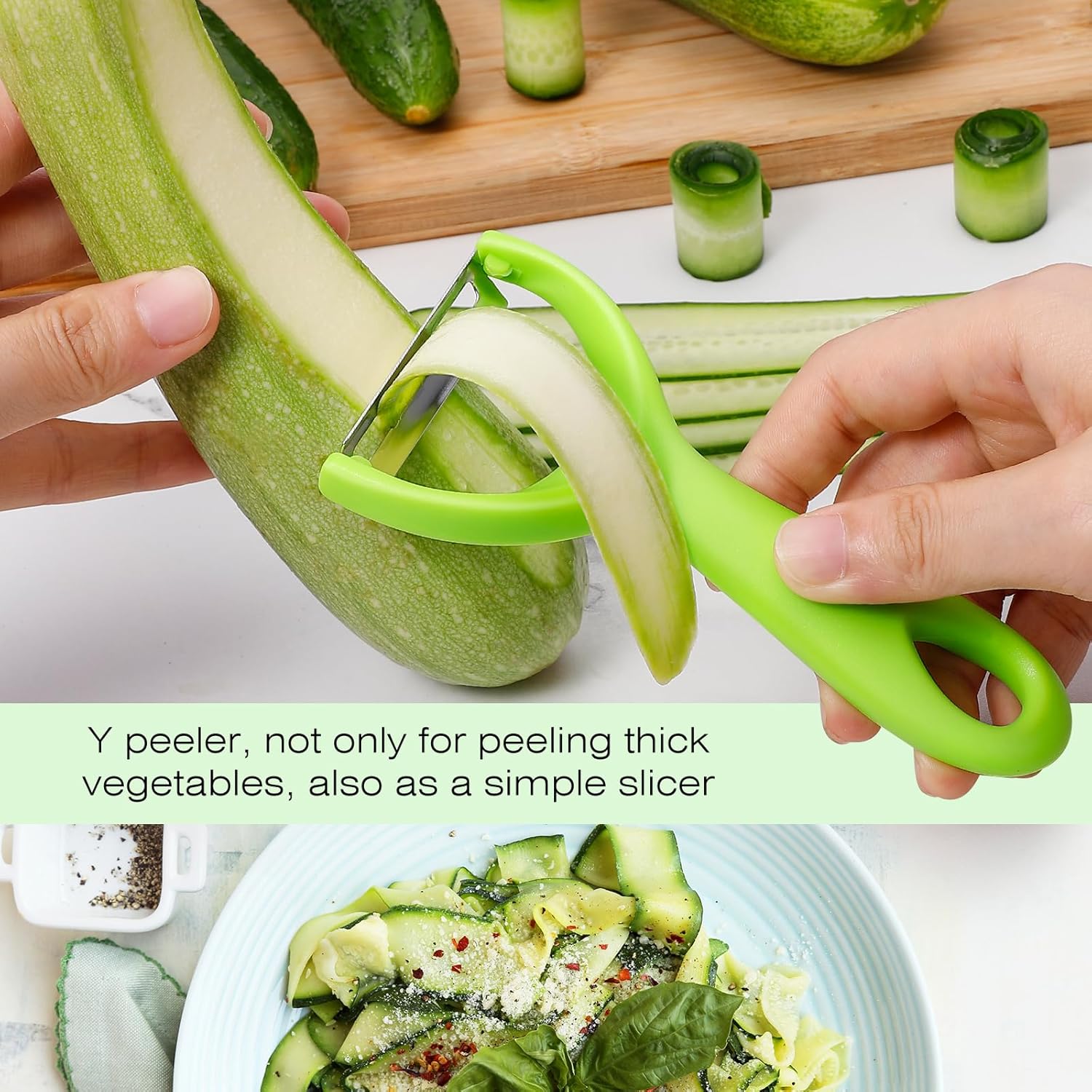 Senbowe 6PCS Stainless Steel Vegetable Peeler Set