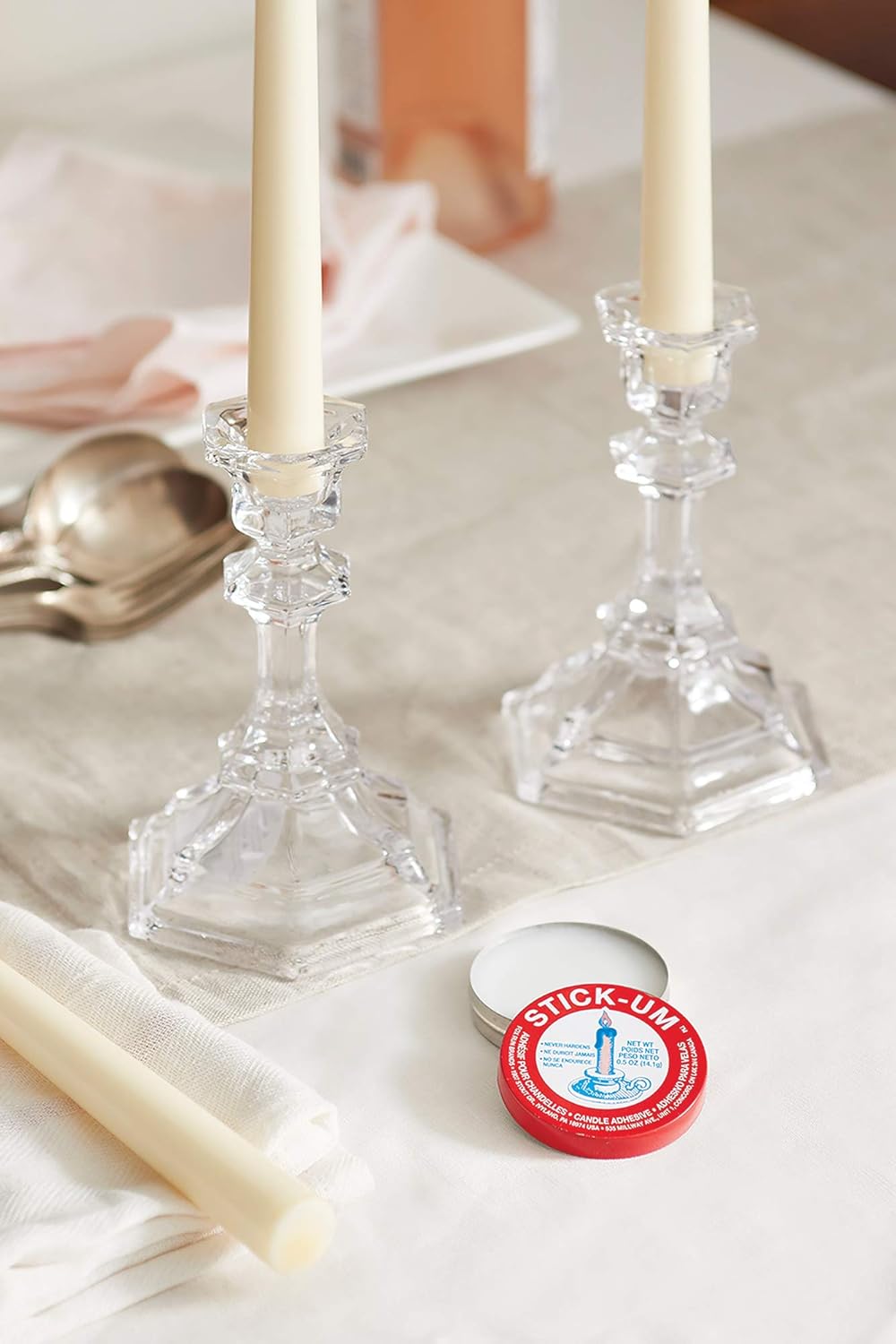 Stick-On Candle Adhesive 05 oz