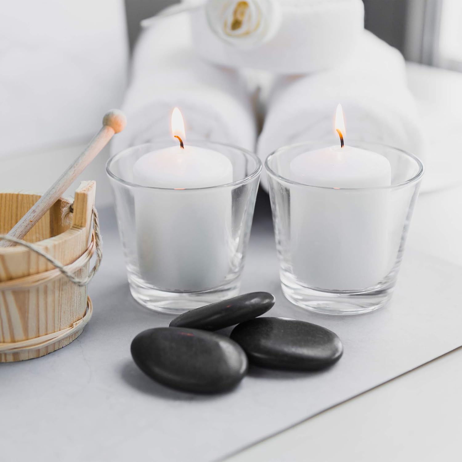 Compact Set of Mini Votive Candle Holders