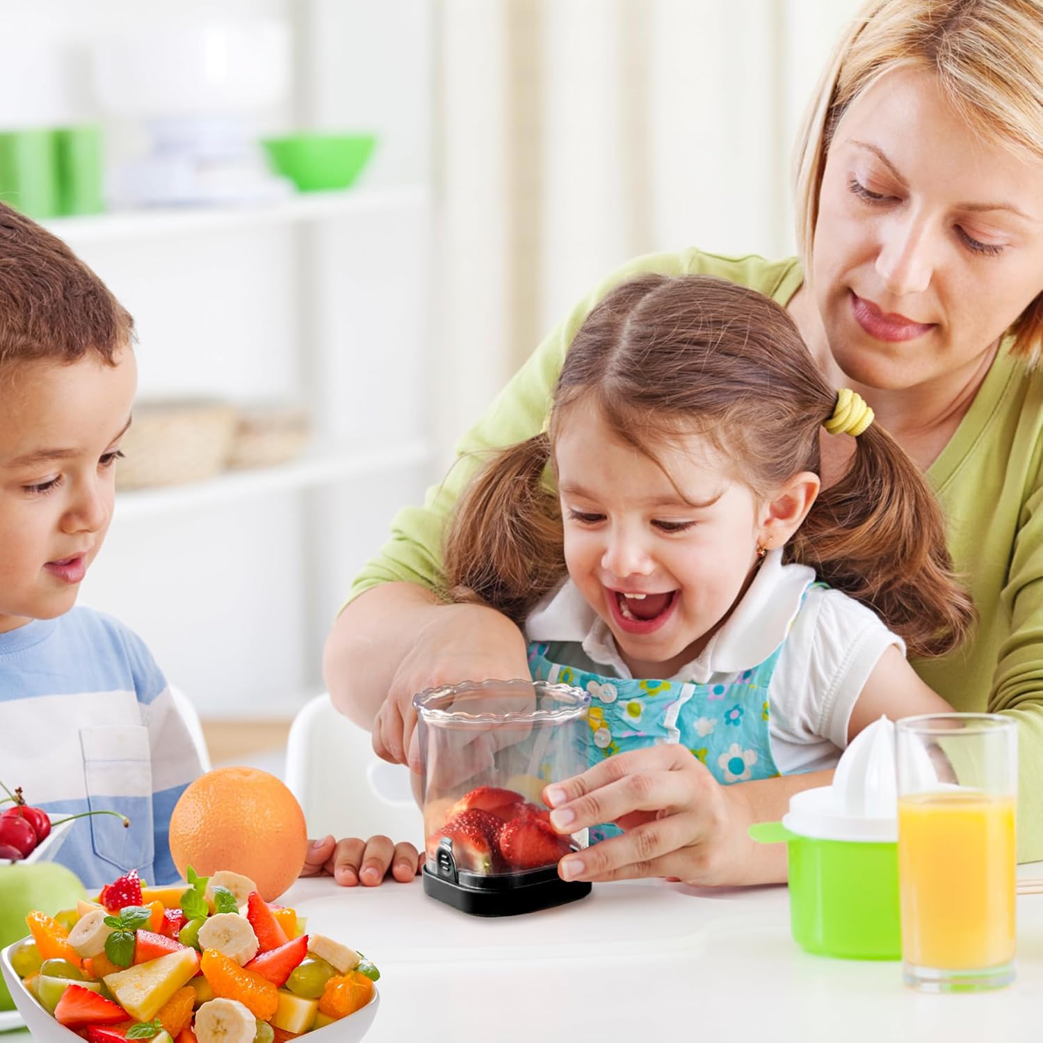Fruit Slicer with Sharpener Cleaning Brush