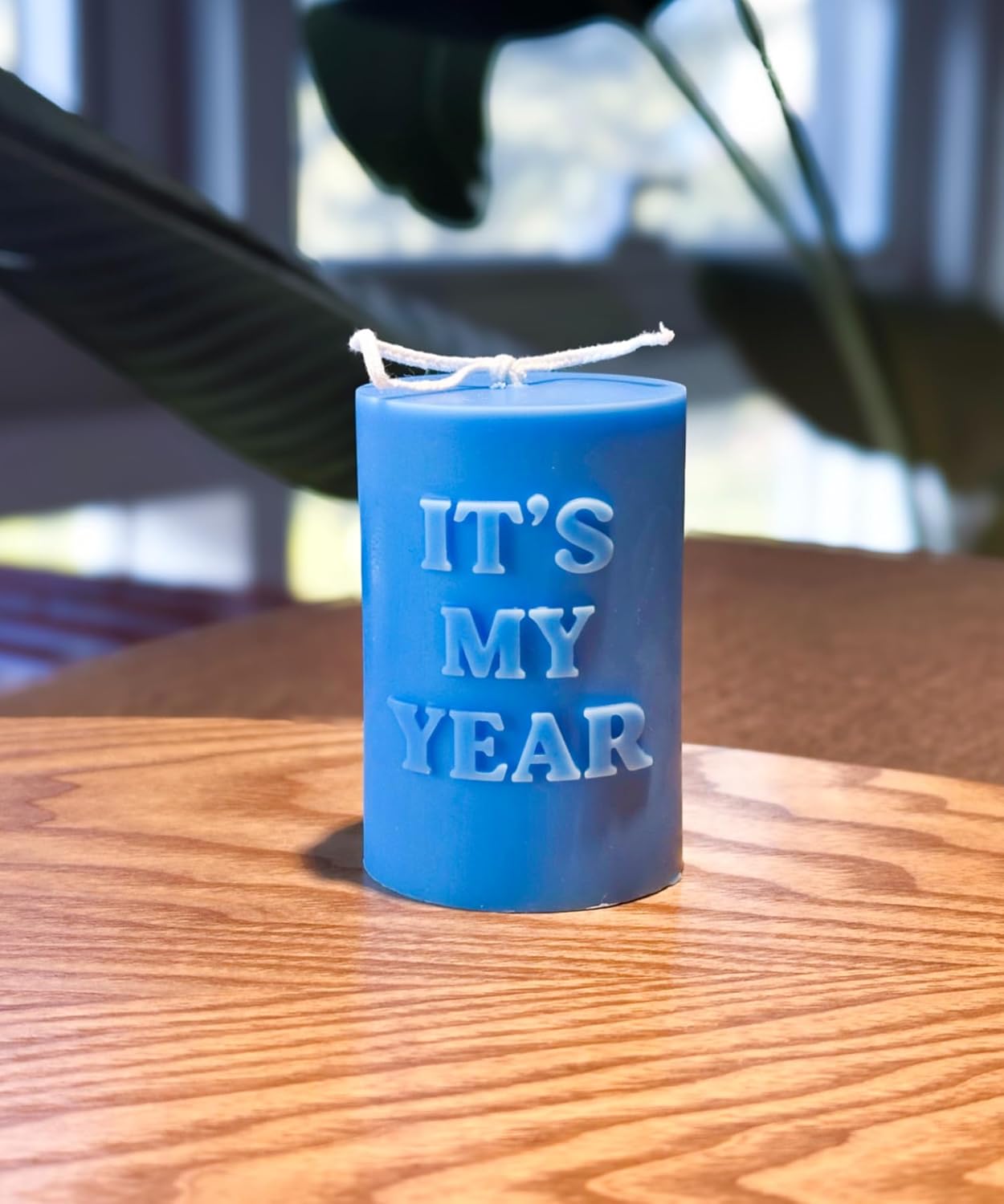 Its My Year Candle - Blue