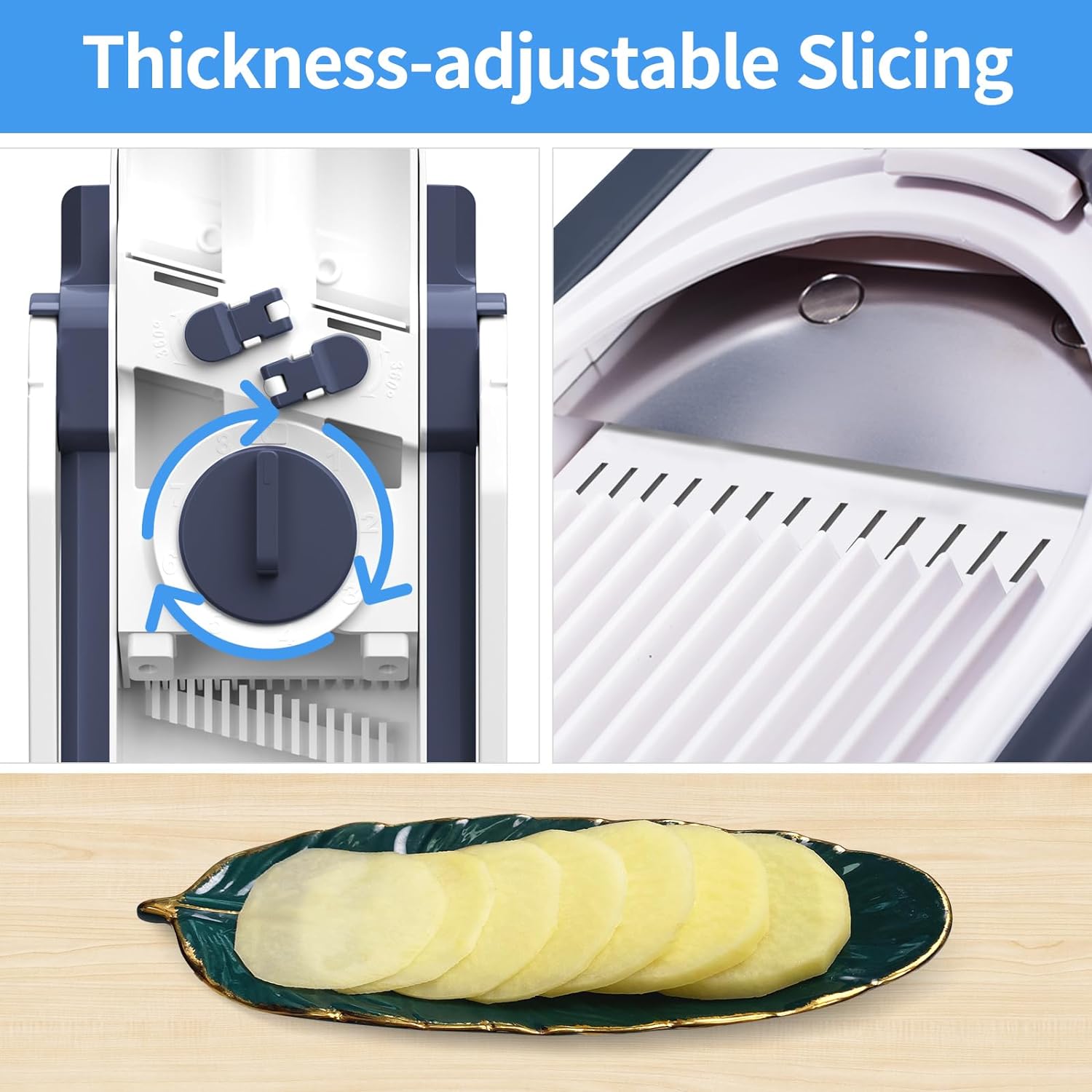 Safe Durable Kitchen Slicer for Vegetables