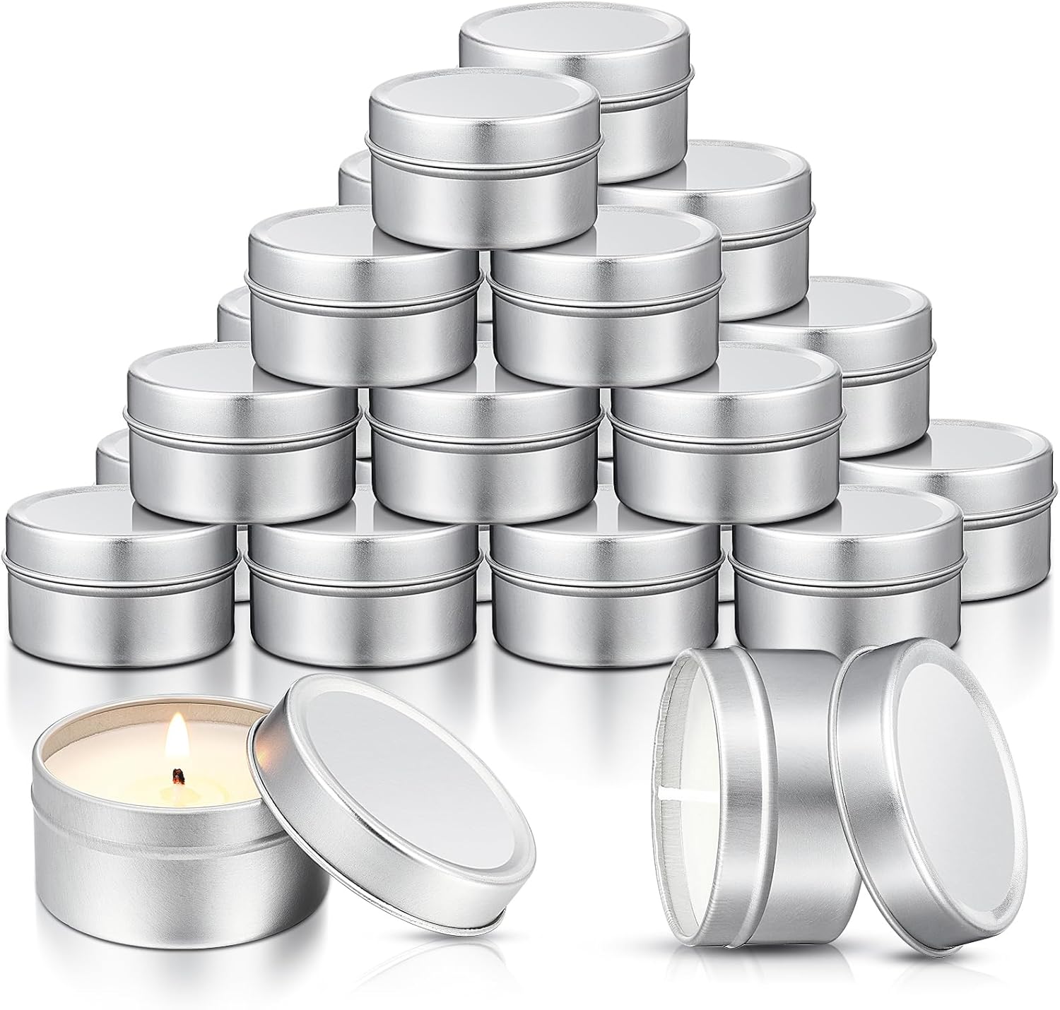 24 Pcs Mini Candles Perfect for Parties