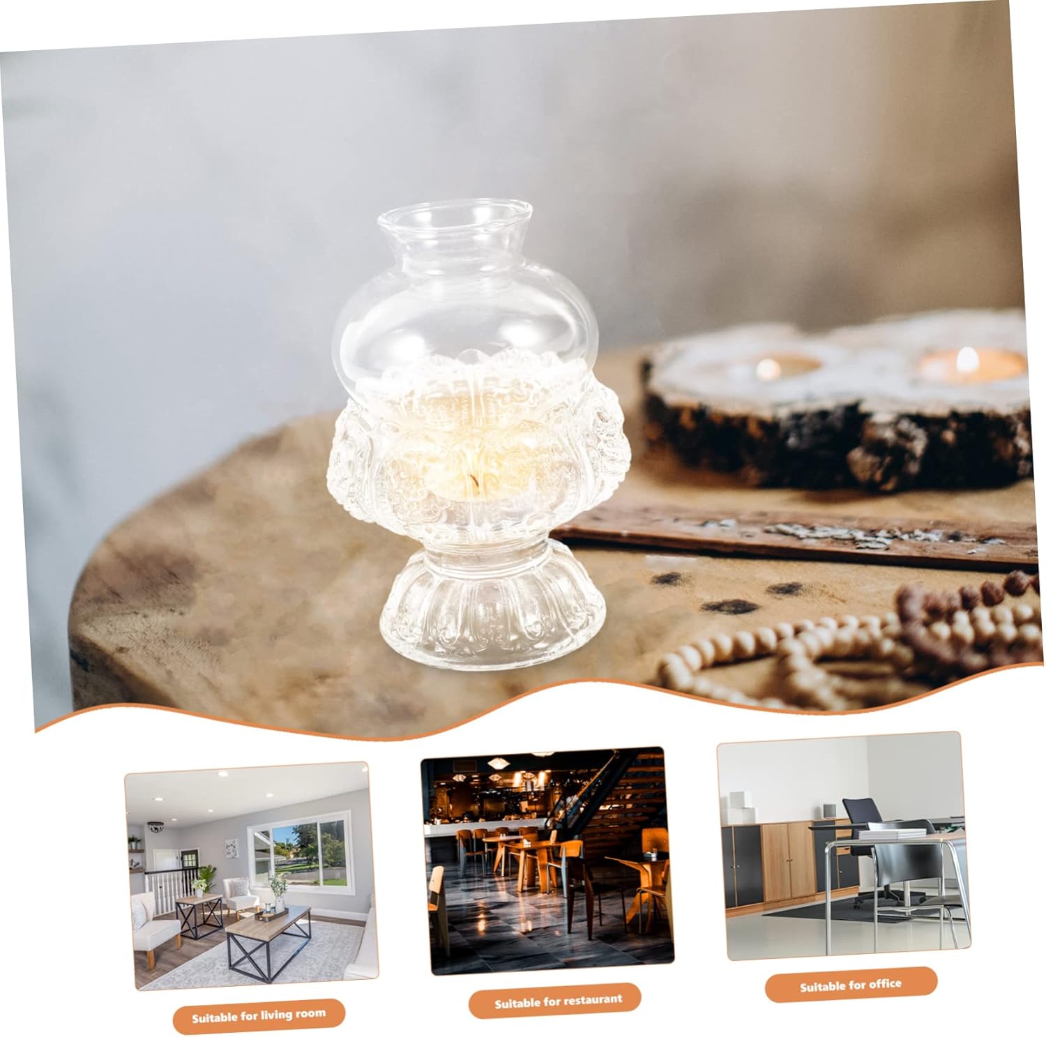 PrettyZoom Lotus Oil Lamp
