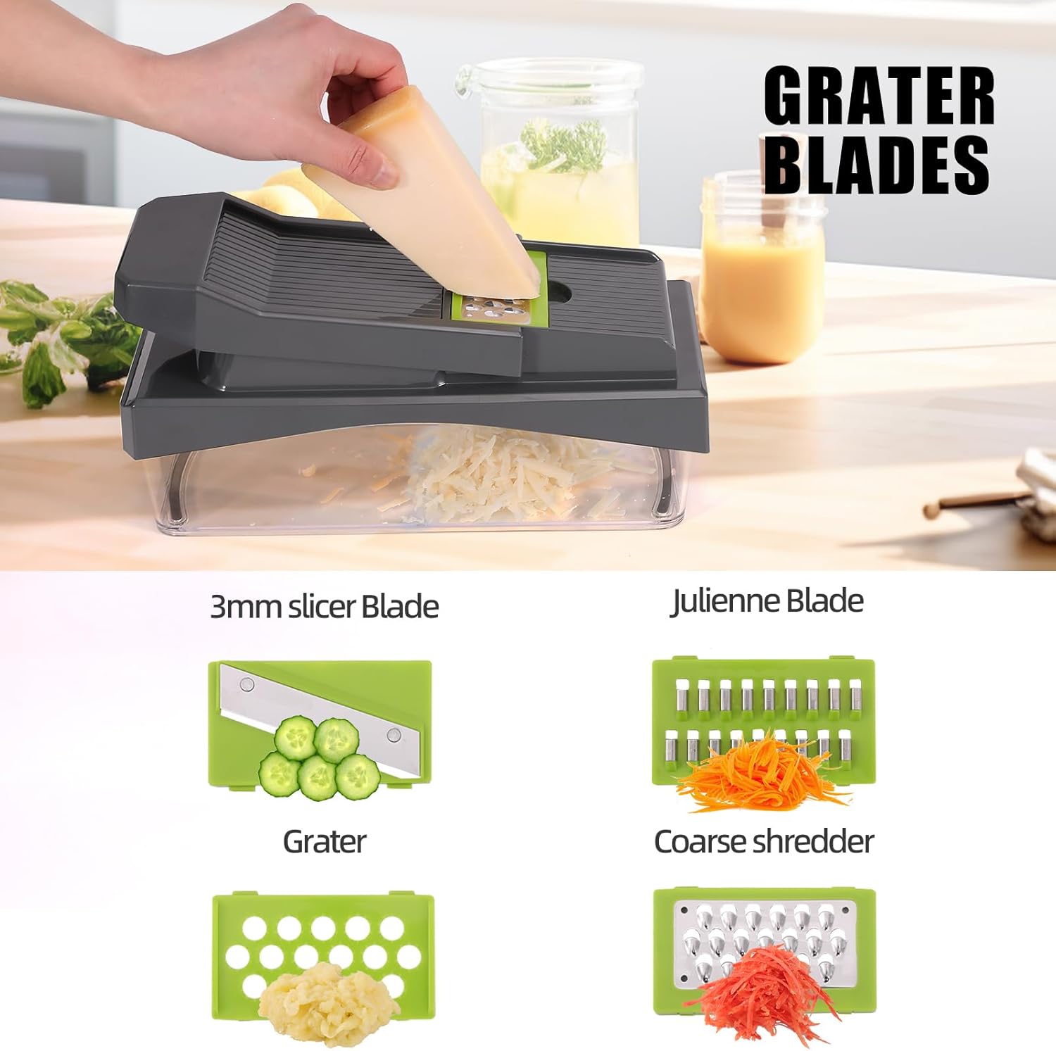 RK 10-in-1 Vegetable Cheese Slicer