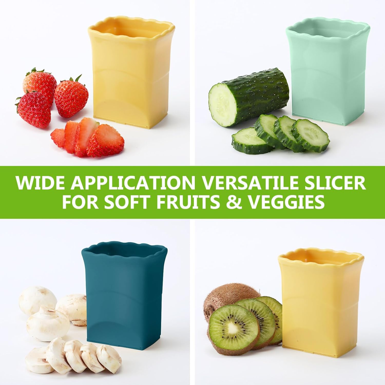 3-Piece Fruit Vegetable Slicer Set
