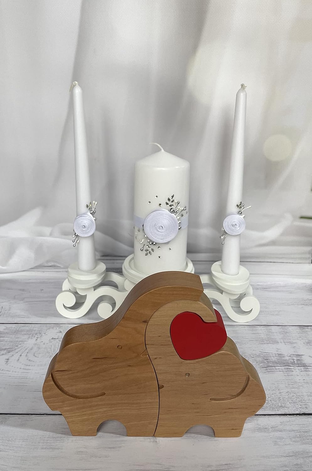 Extraordinary Wedding Candle Set for Unity