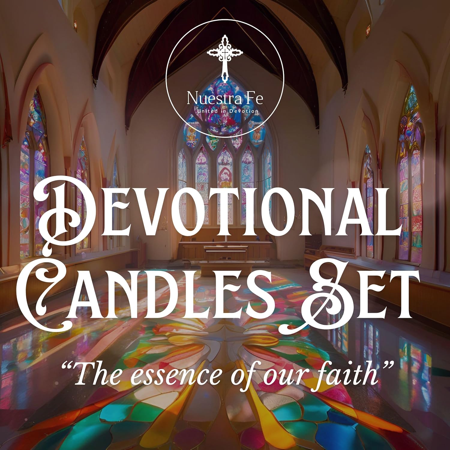 12 Pack Devotional Candles in Prayer Box