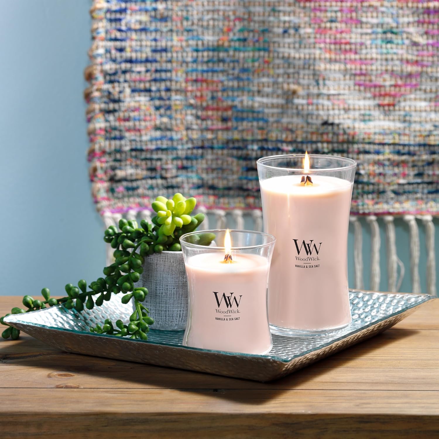 Vanilla Sea Salt Candle by WoodWick