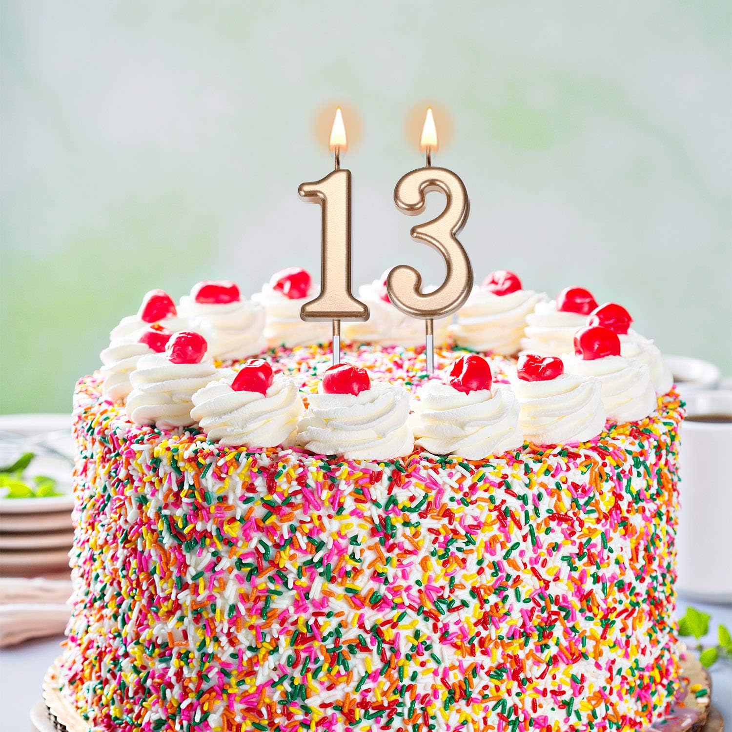 13th Birthday Candle for Cake