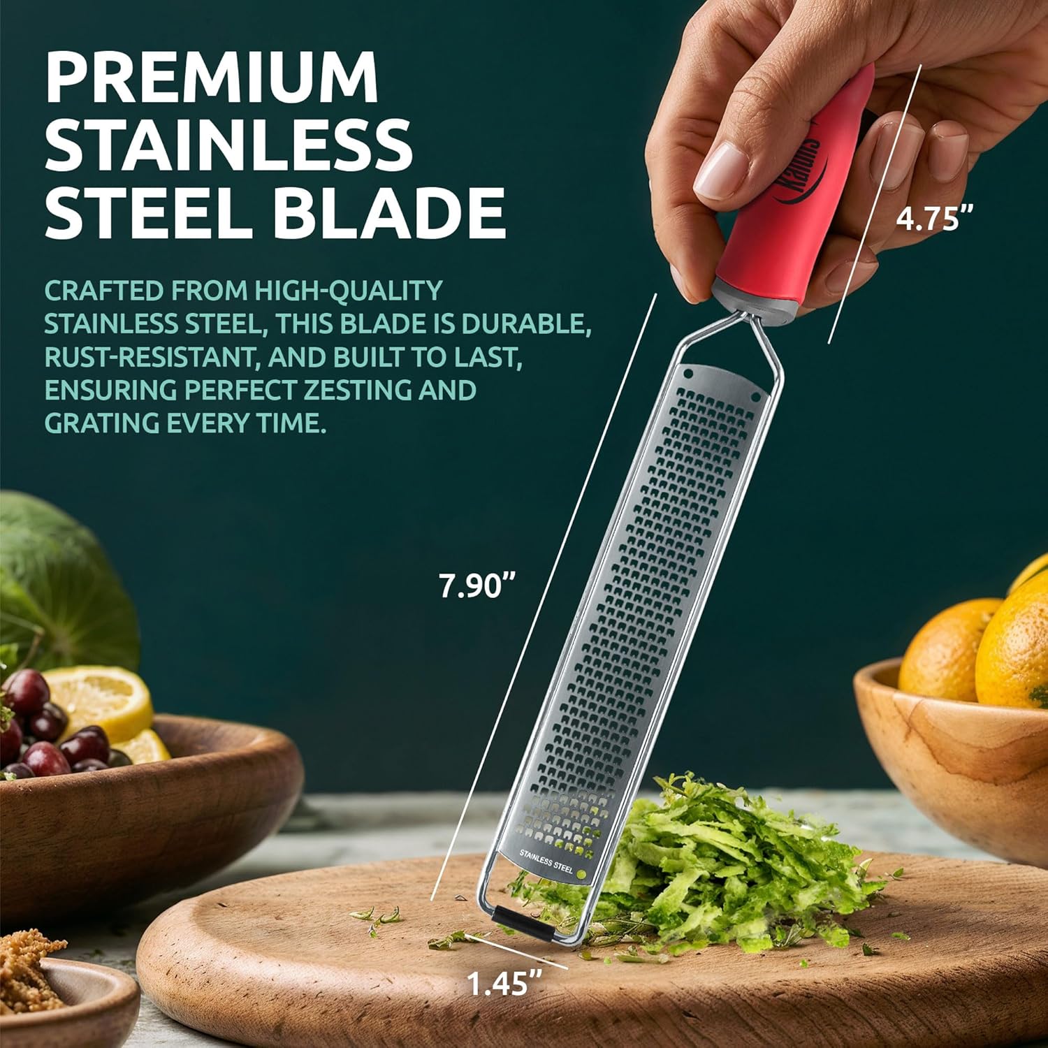 Essence of Elegance - Lemon Zester Parmesan Grater Set