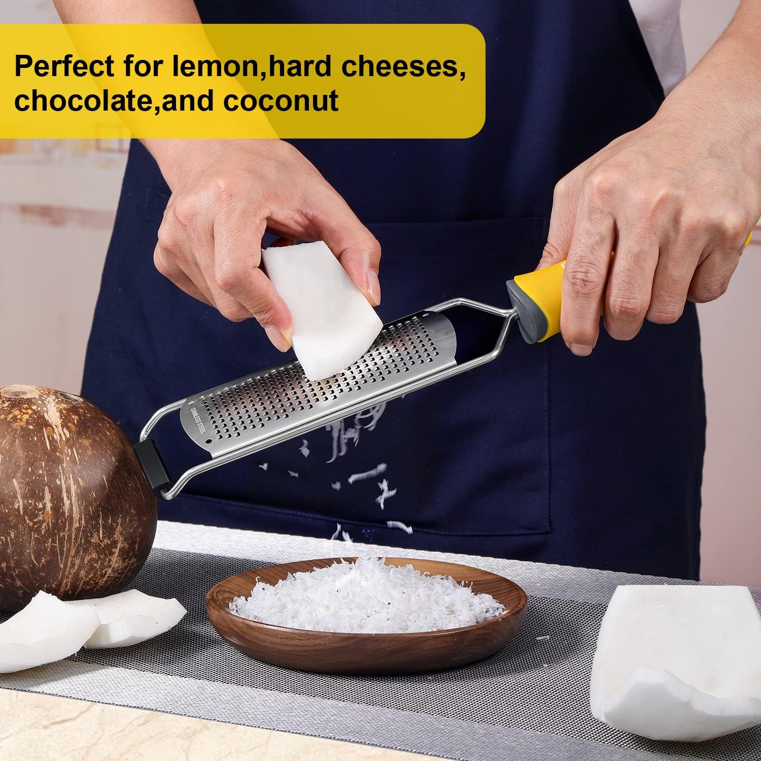 Dulcicasa Classic Zester Grater Zest Grate with Ease