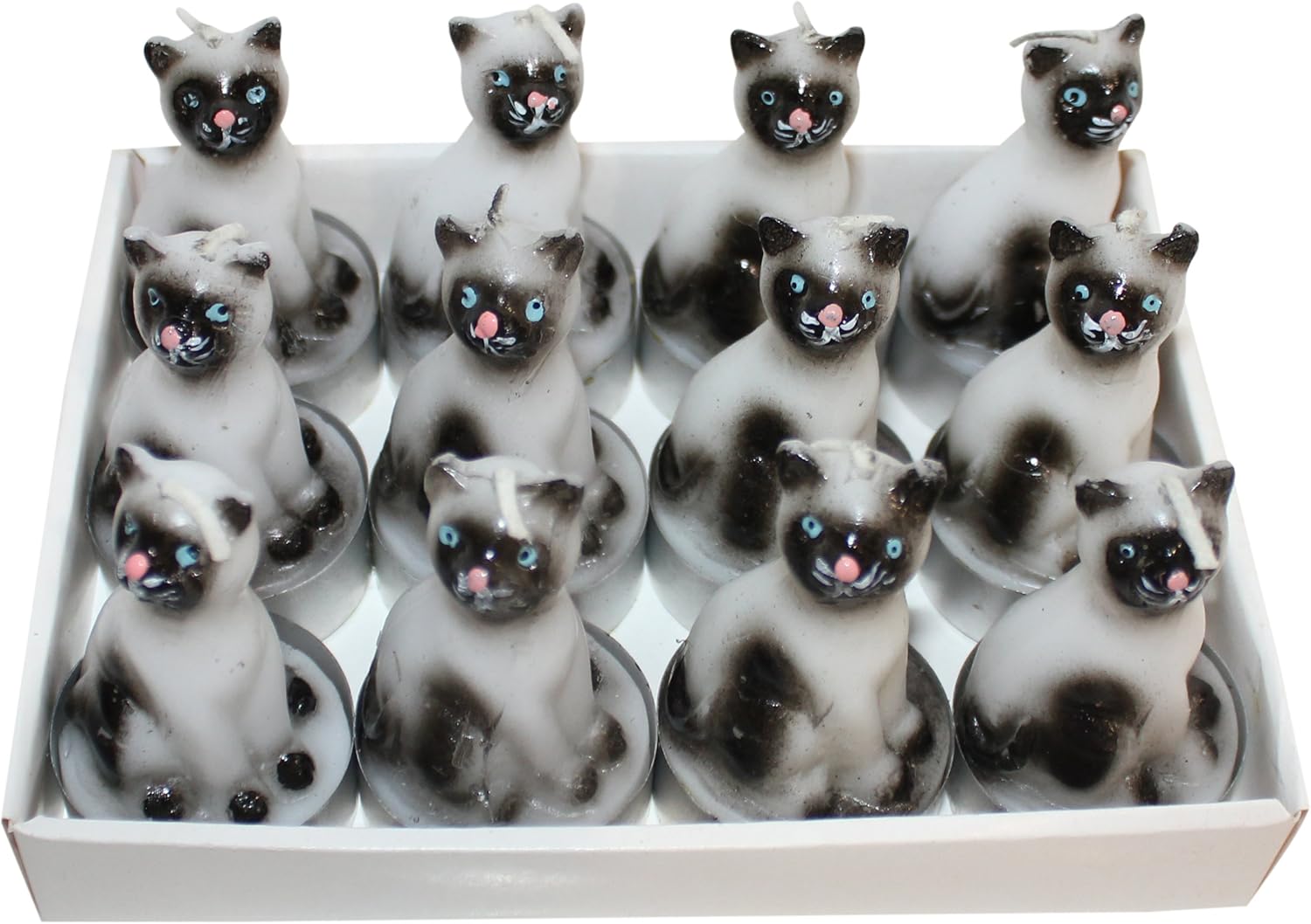 NAF Cat Shaped Tea Lights 12 Pack