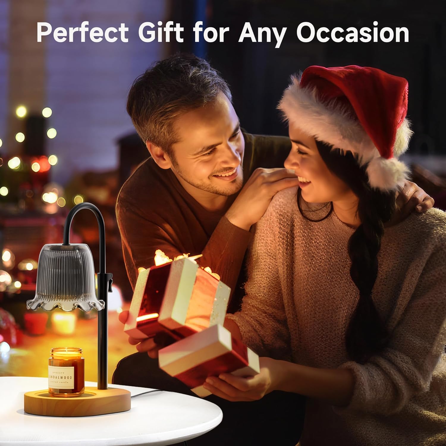 Glarepo Candle Warmer Lamp -adjustable stylish for Scented Candles