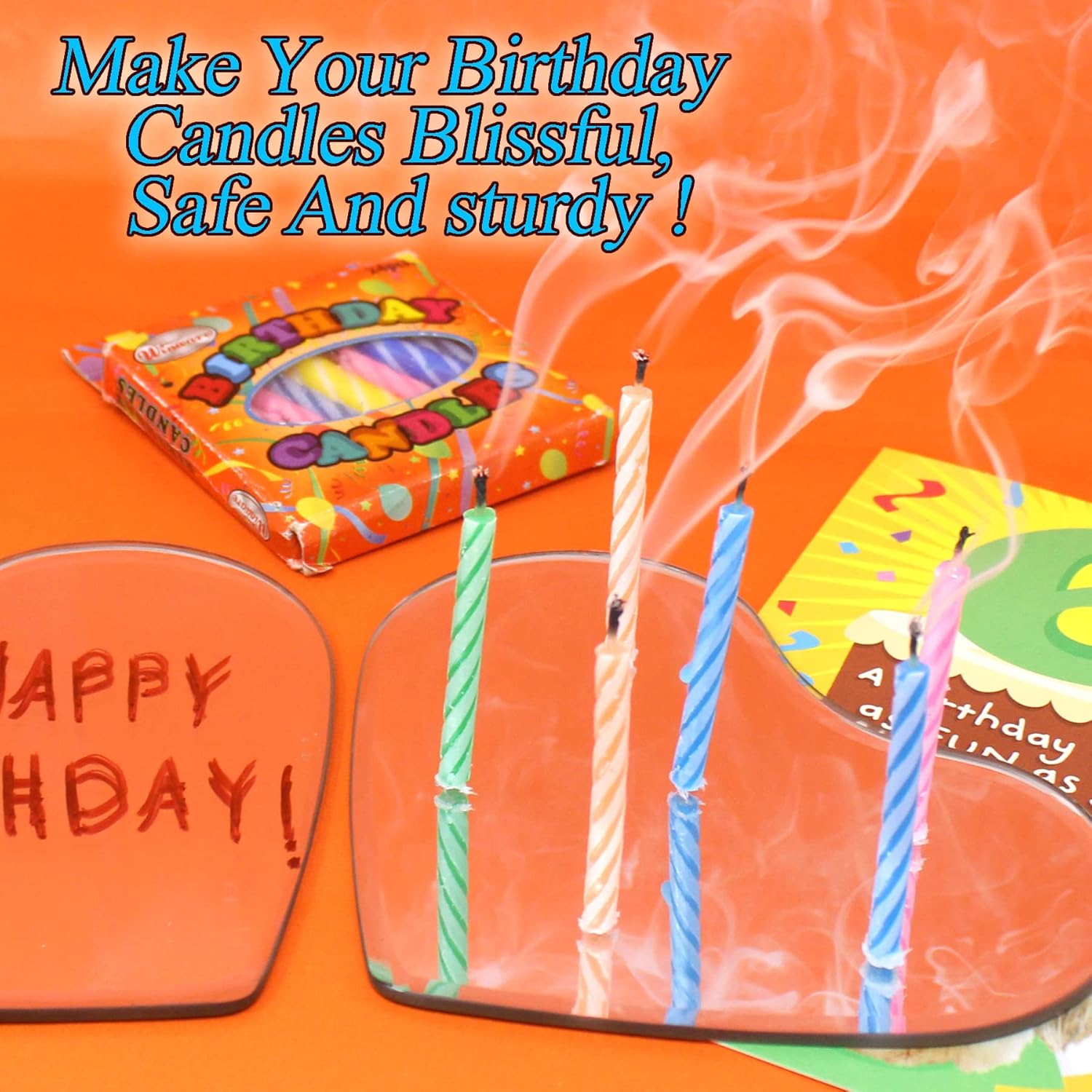 Secure Taper Candles 2PK