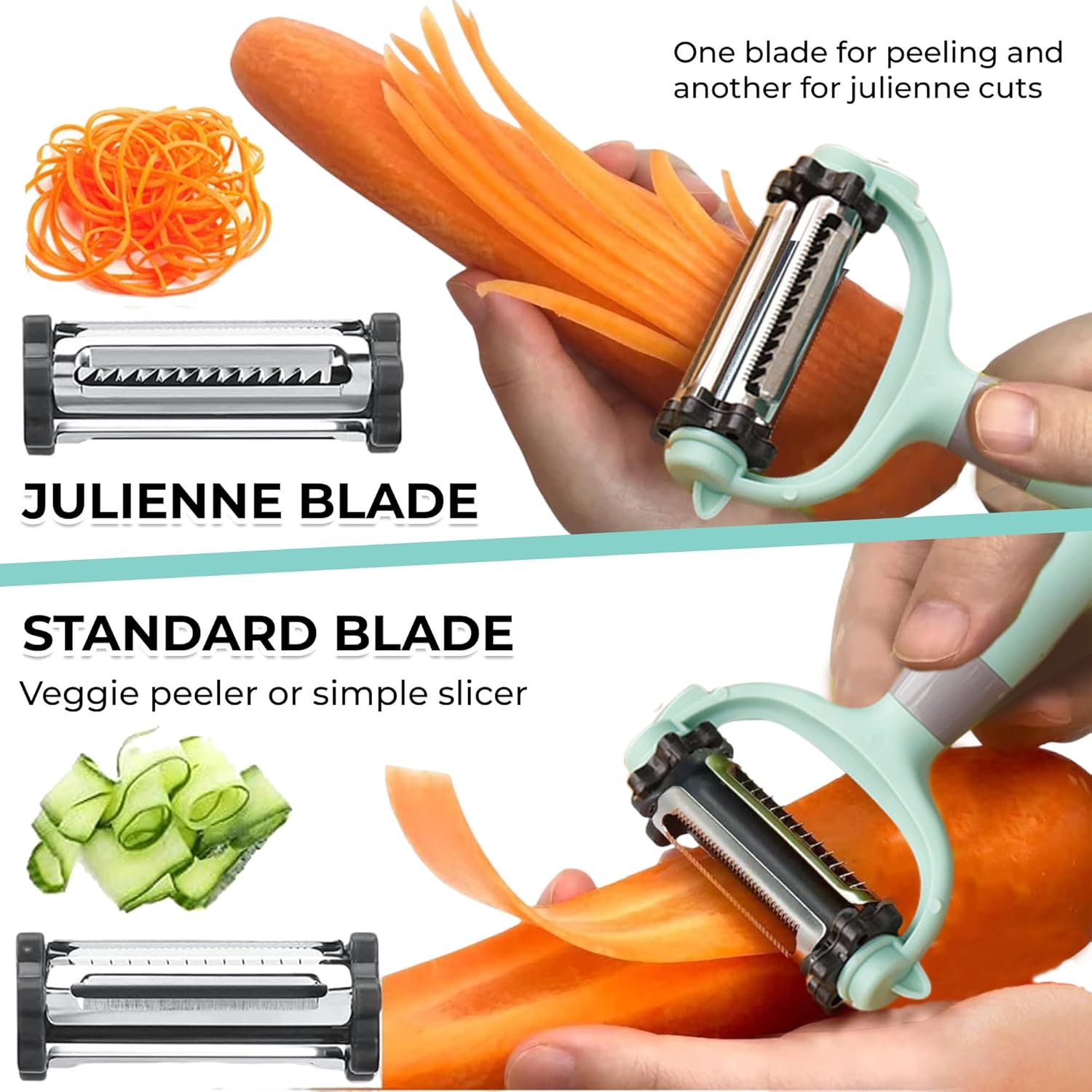 Brilliance 3 in 1 Vegetable Peeler Set