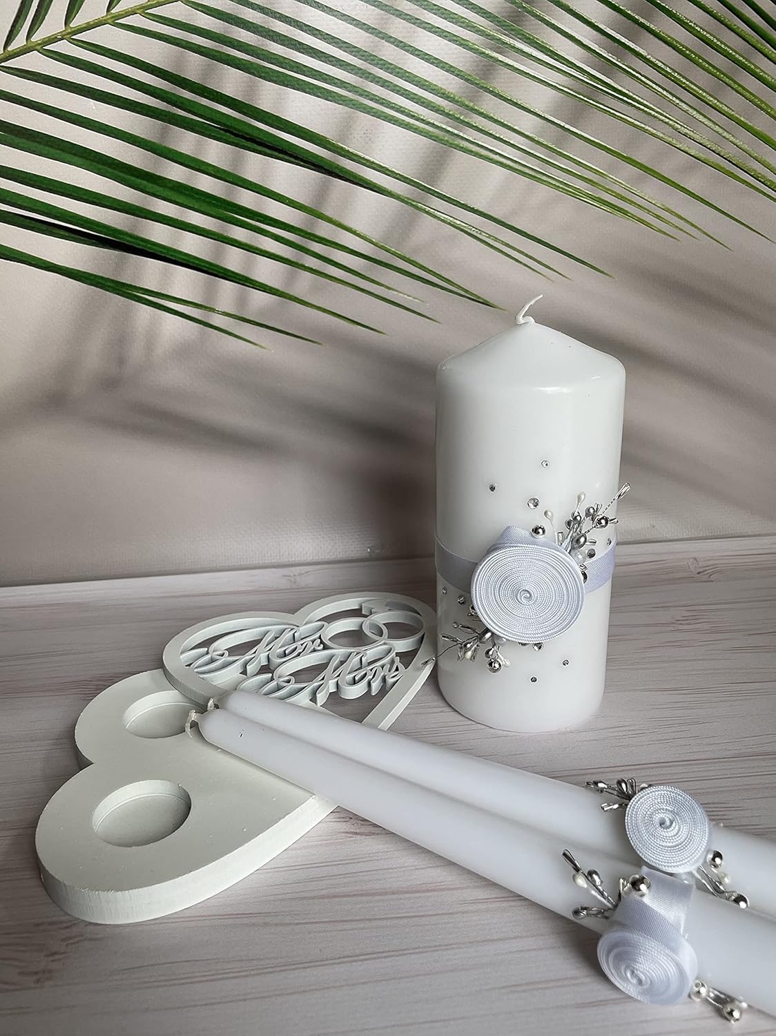 Extraordinary Wedding Candle Set for Unity