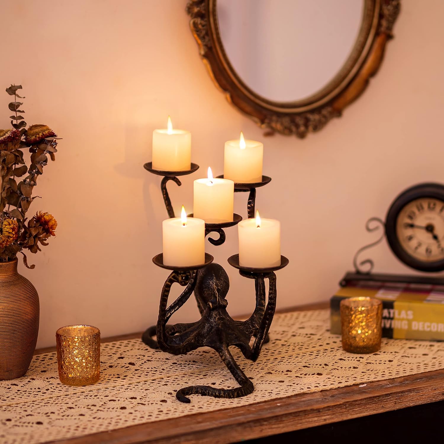 Sziqiqi Octopus Candelabra