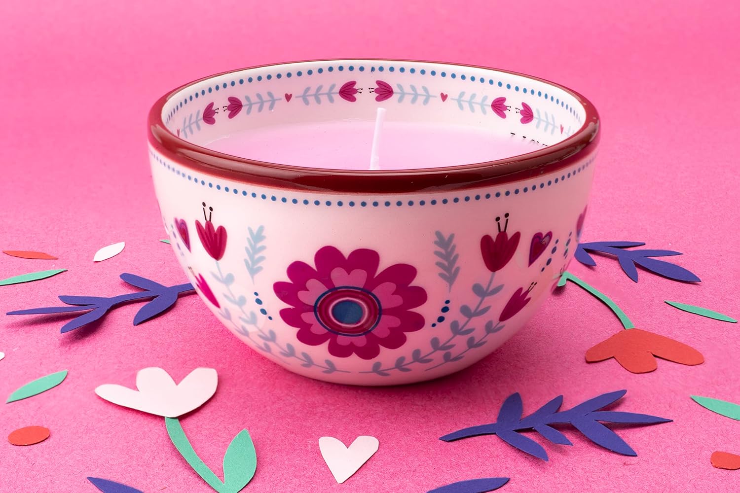 Secret Message Candle with Pink I Love You by CGB Giftware