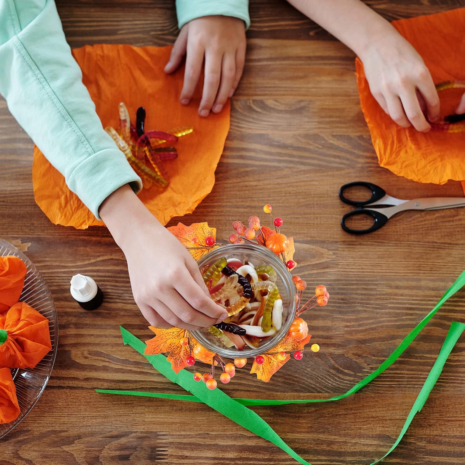 Miraculous Halloween Thanksgiving Candle Ring for Home or