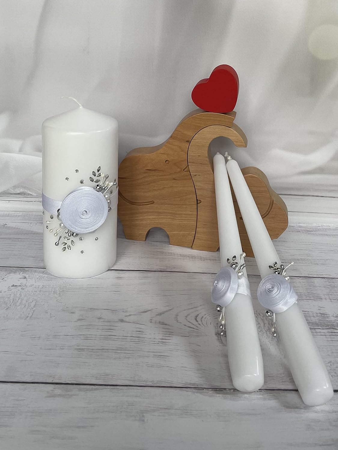 Extraordinary Wedding Candle Set for Unity