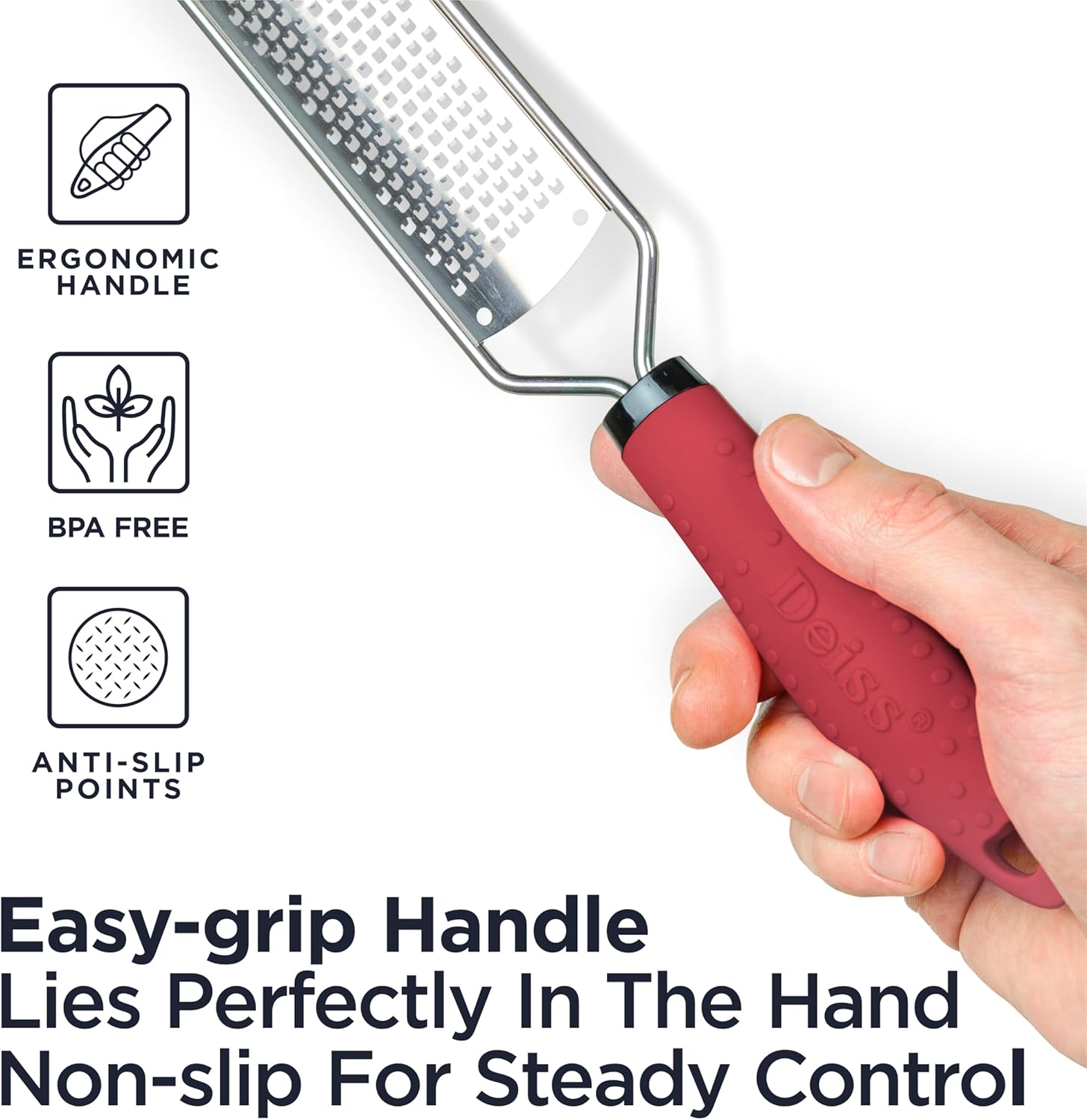 Perfect for Zesting Grating and More